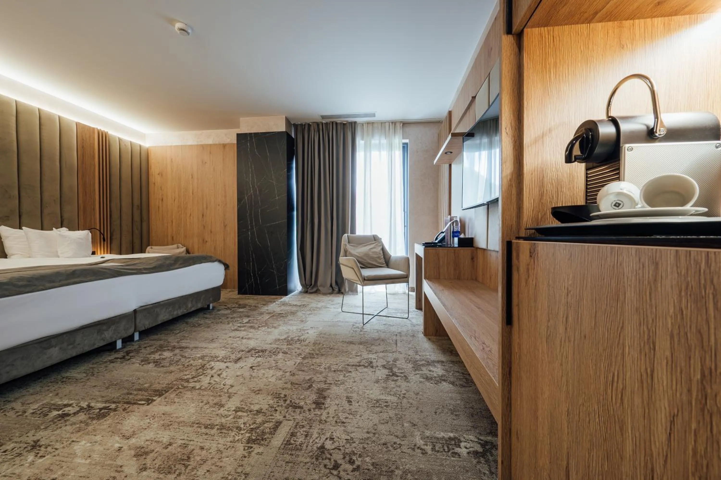 Bed in Fabesca Boutique Hotel & SPA