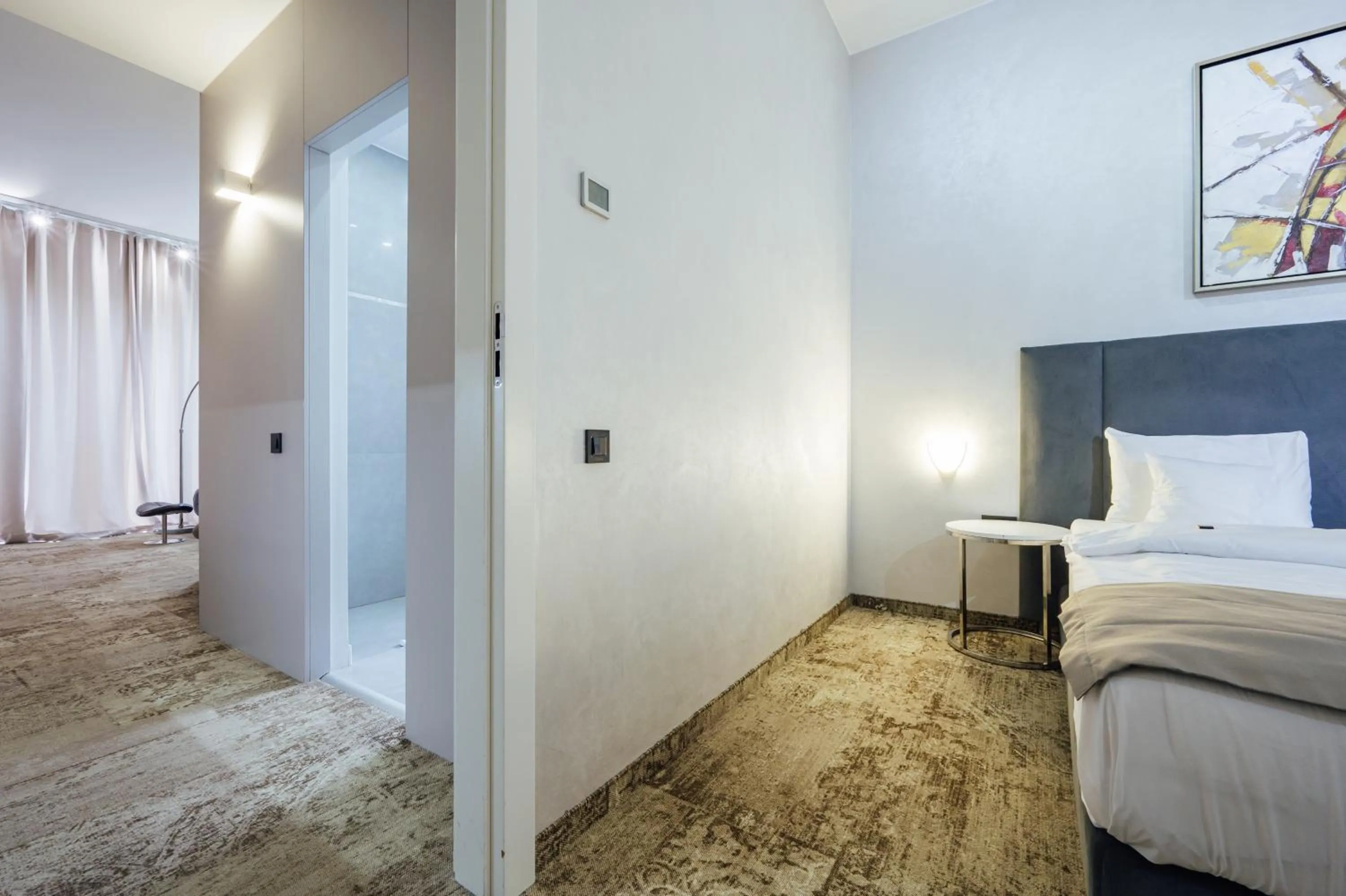 Bed in Fabesca Boutique Hotel & SPA