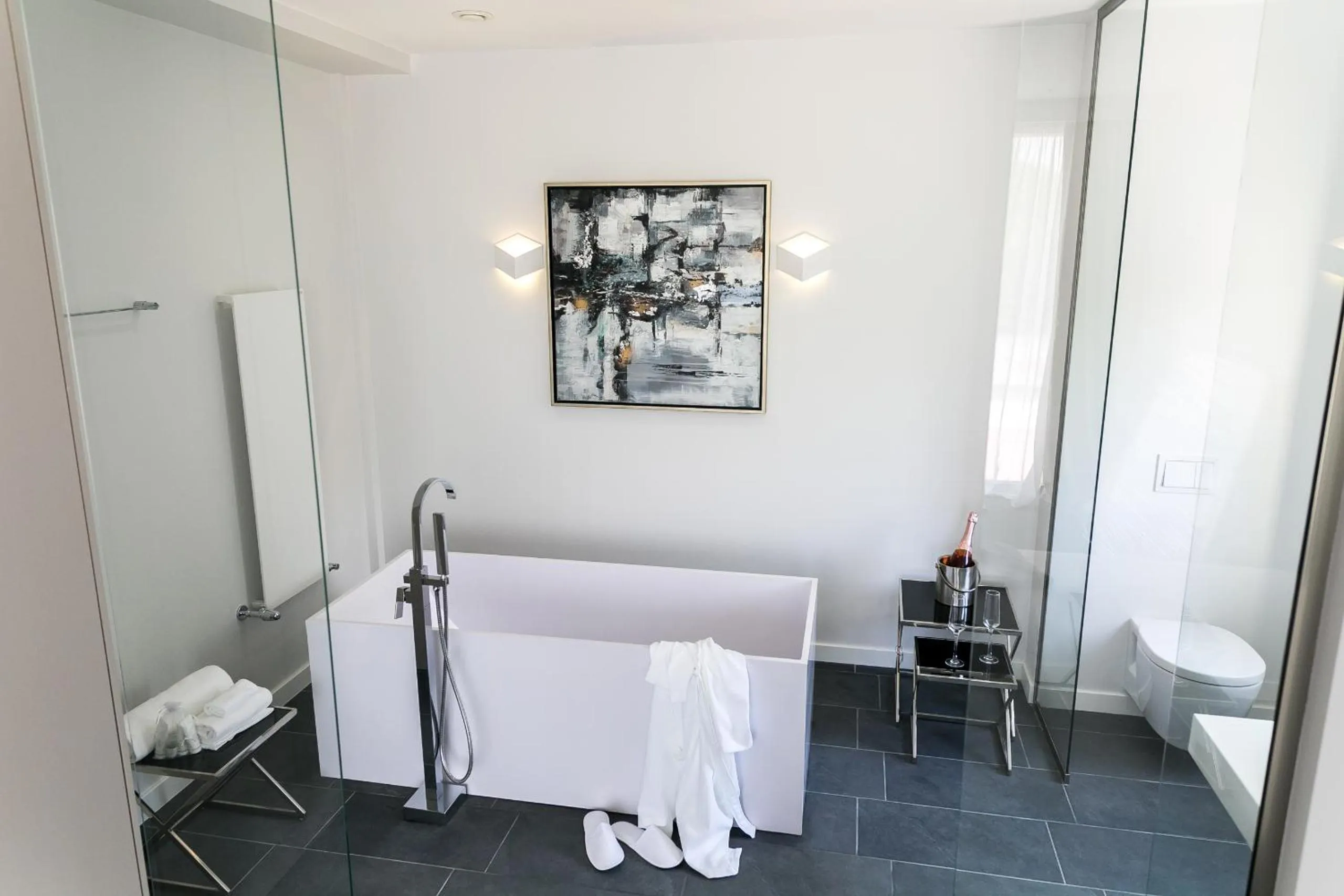 Bathroom in Fabesca Boutique Hotel & SPA