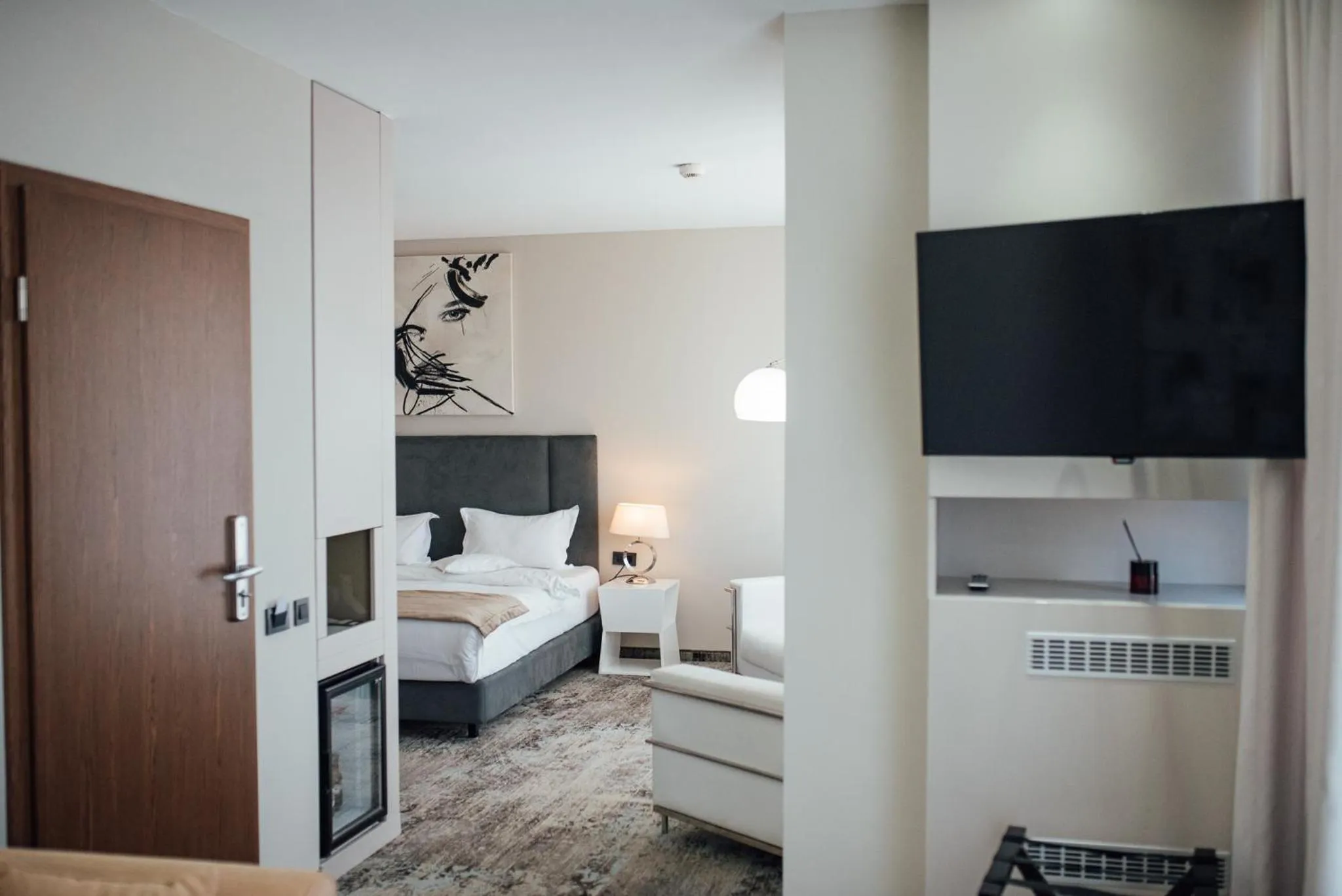 Bed in Fabesca Boutique Hotel & SPA