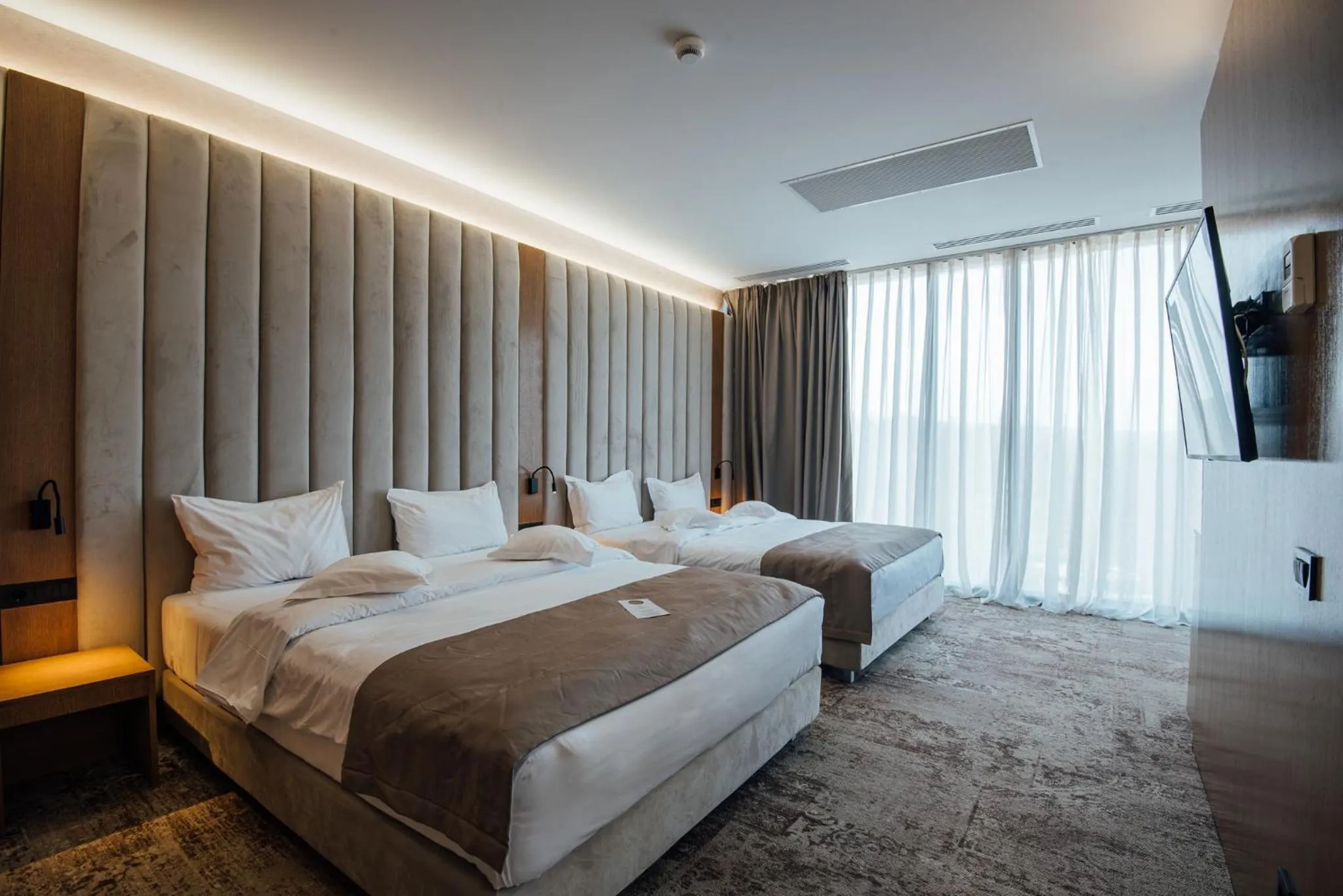 Bed in Fabesca Boutique Hotel & SPA