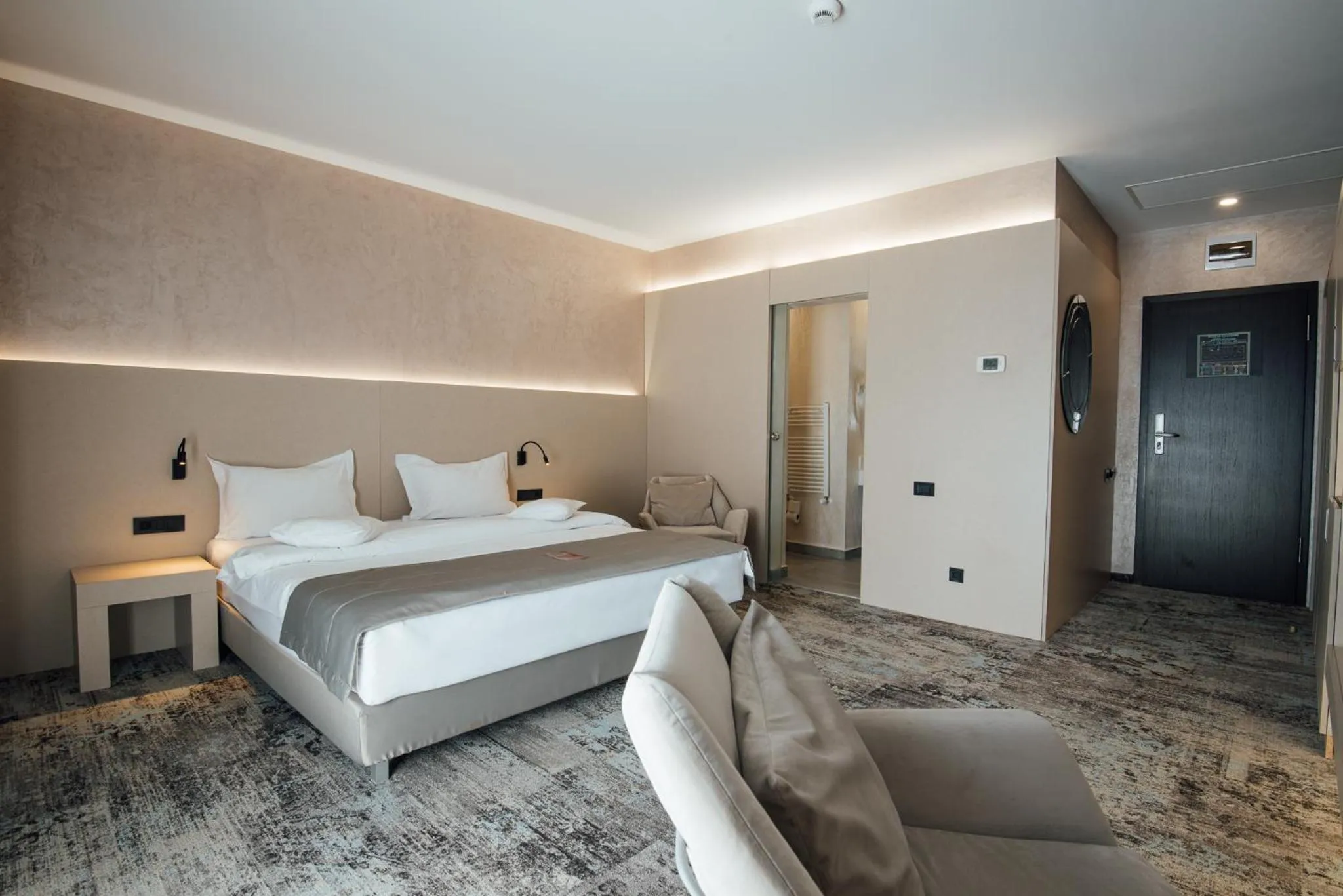 Bed in Fabesca Boutique Hotel & SPA