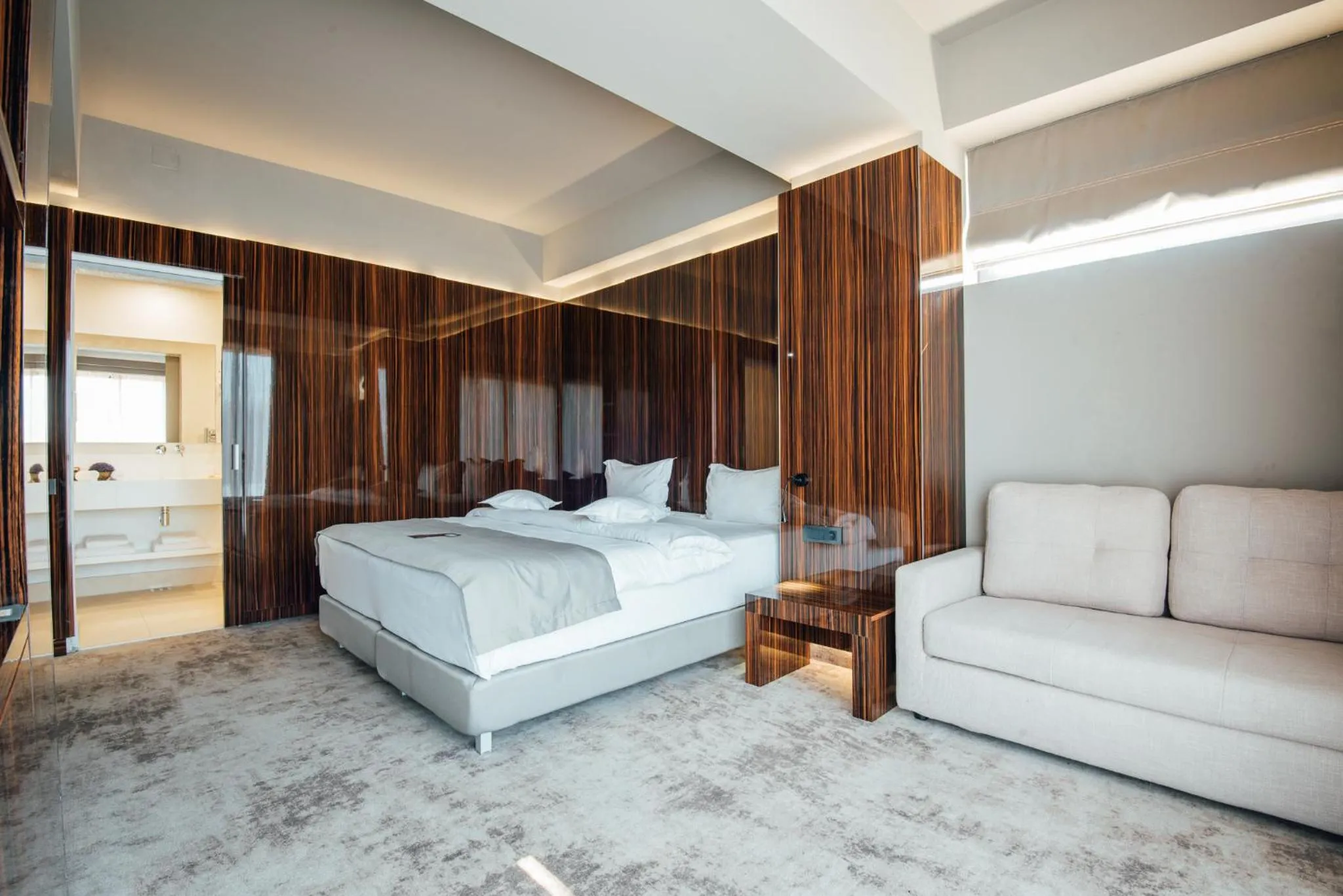 Bed in Fabesca Boutique Hotel & SPA