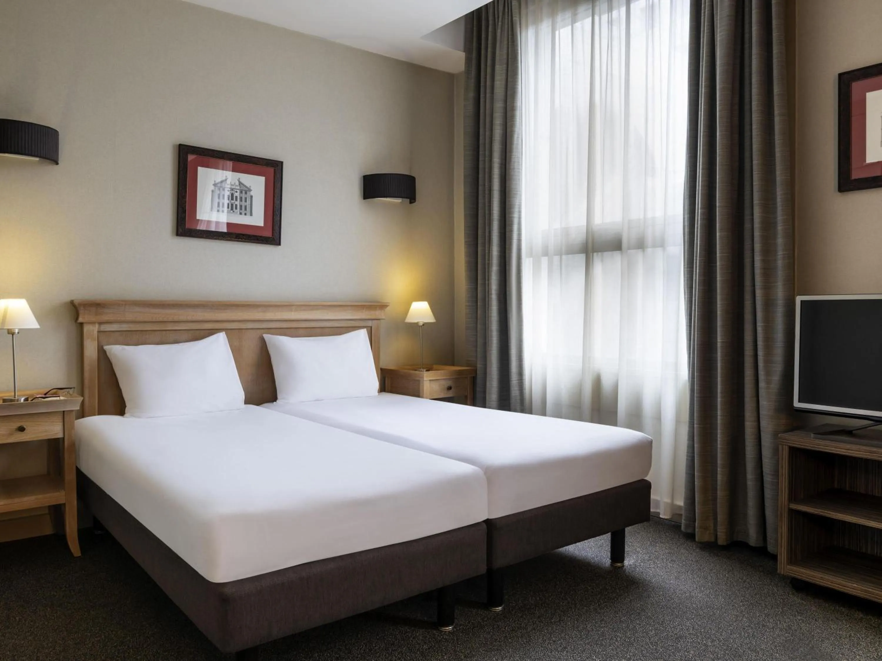 Bedroom, Bed in Aparthotel Adagio La Défense Esplanade