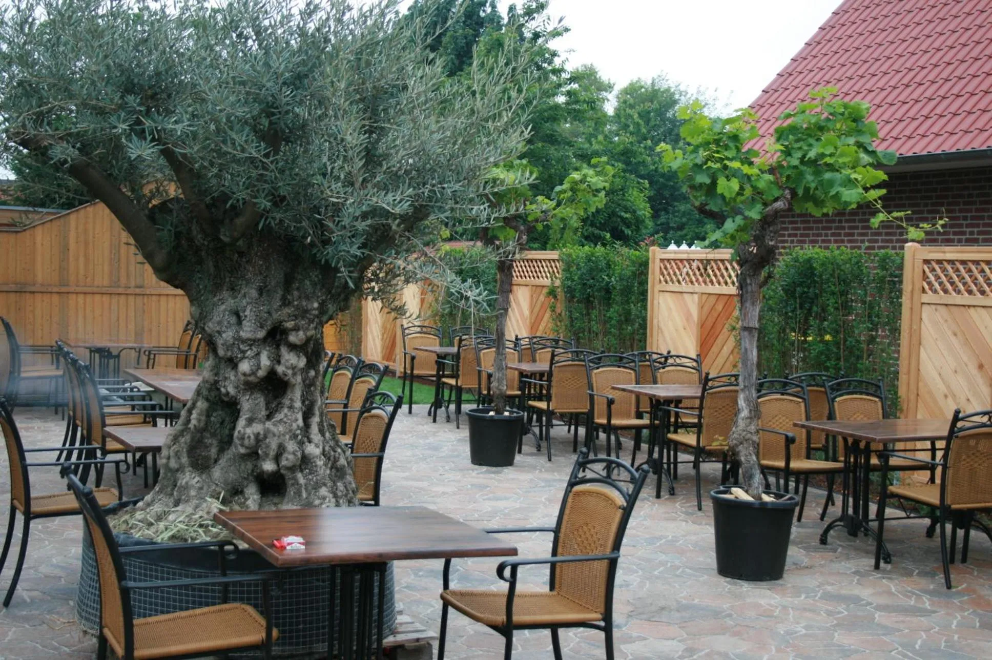 Patio in Landgasthaus Hotel Wolters