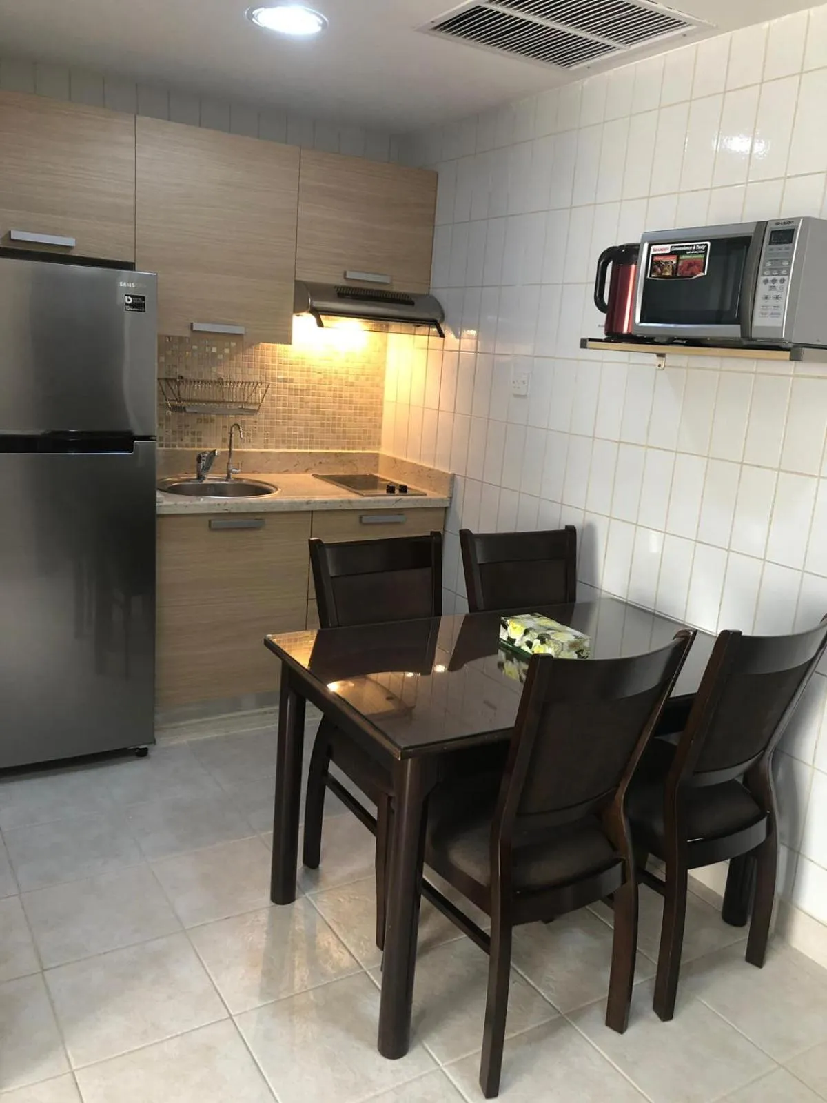 Kitchen or kitchenette in Kuwait Residence