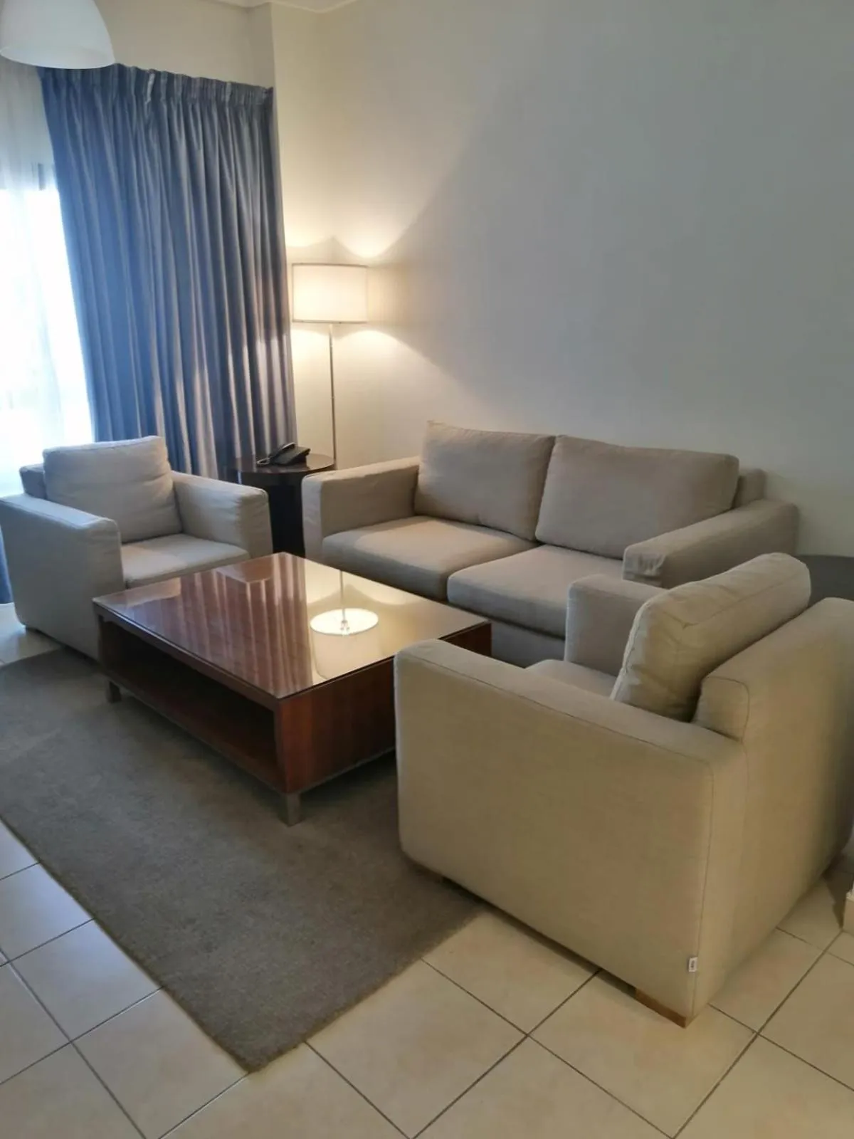 Seating area in Kuwait Residence