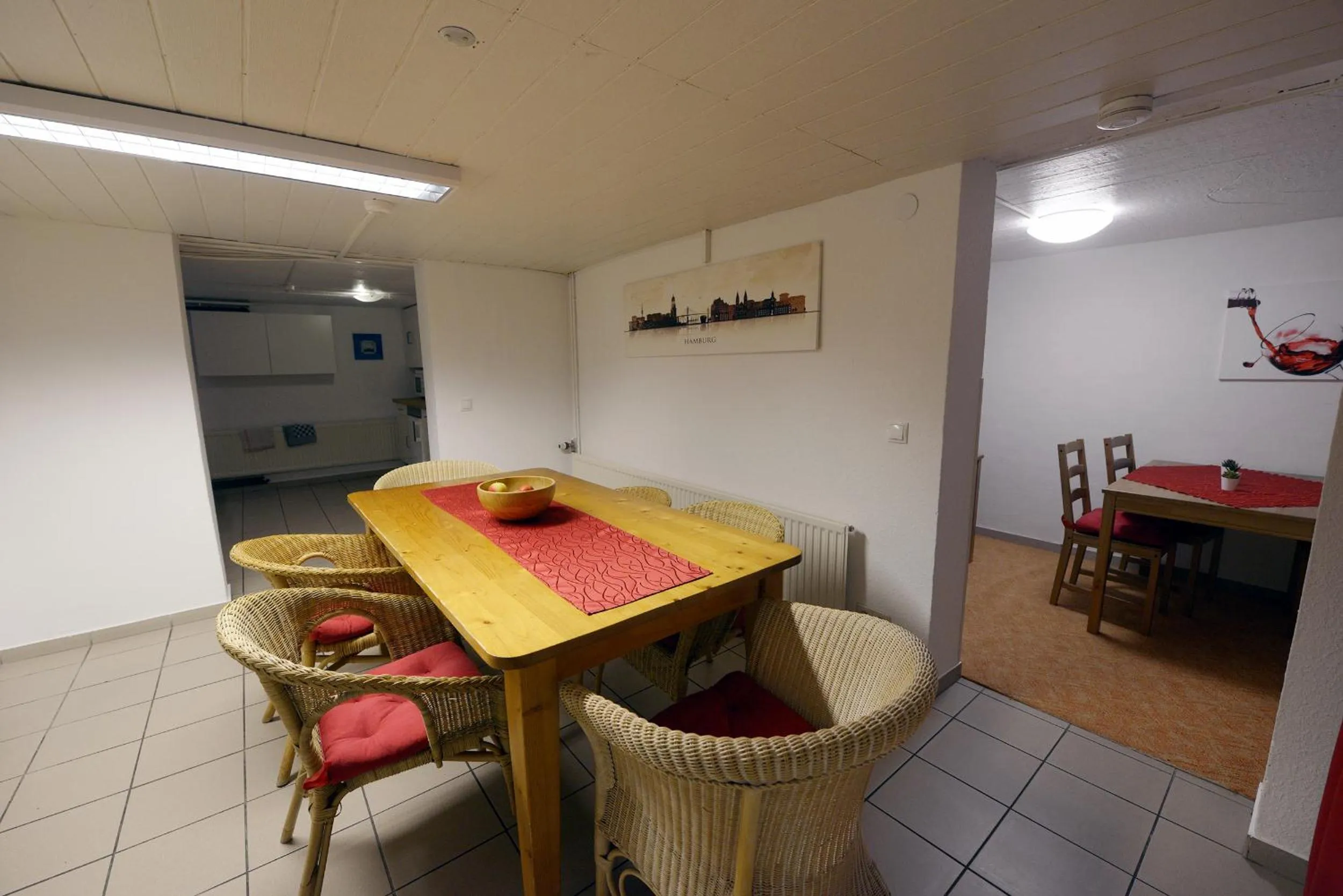 Seating area in Basement Rotherbaum
