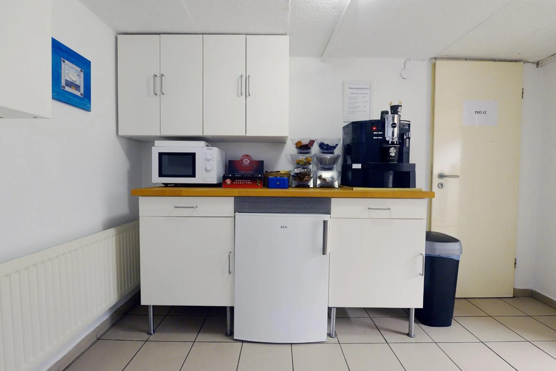 Coffee/tea facilities in Basement Rotherbaum