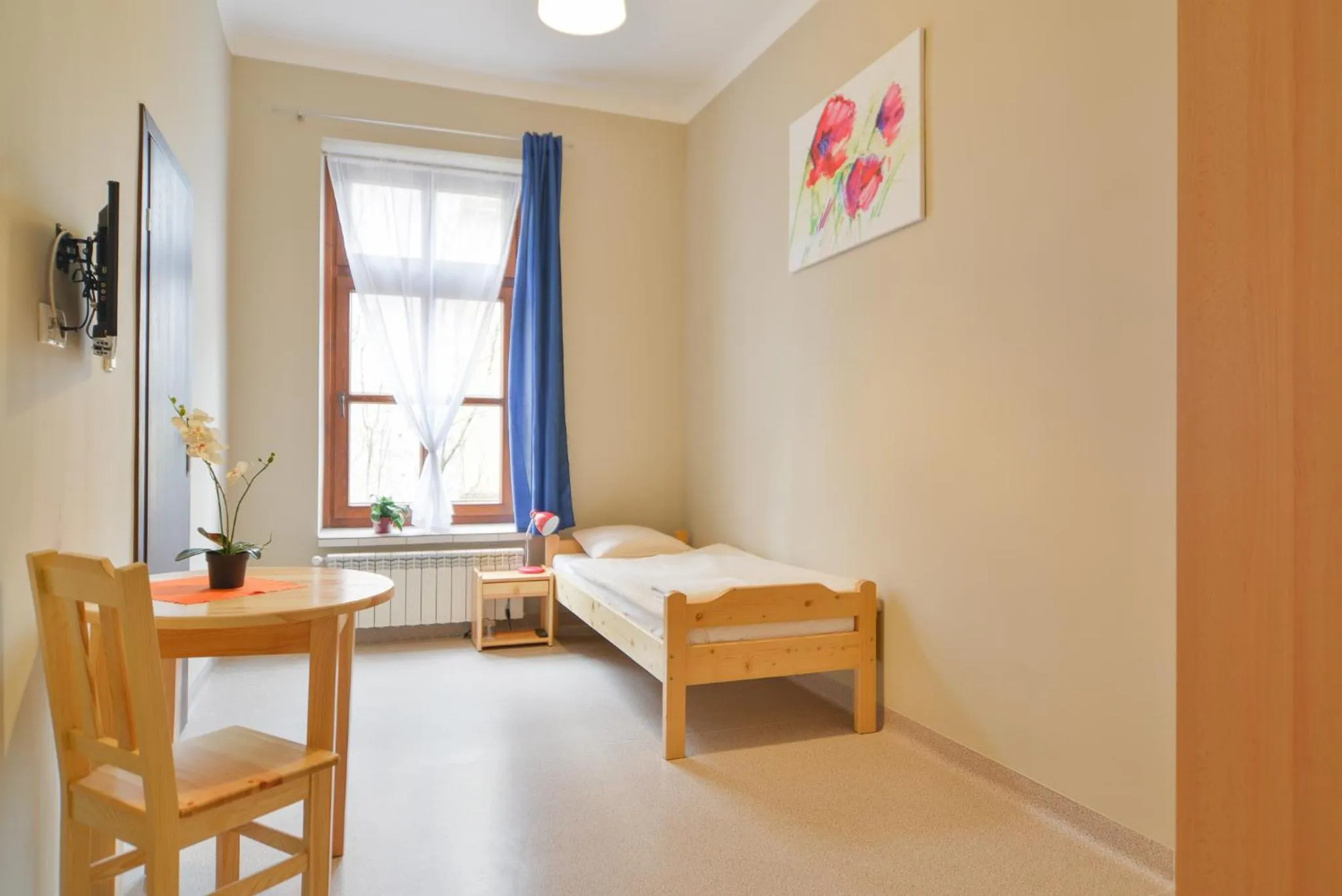 Bed in Dom Turysty PTTK w Bielsku - Białej