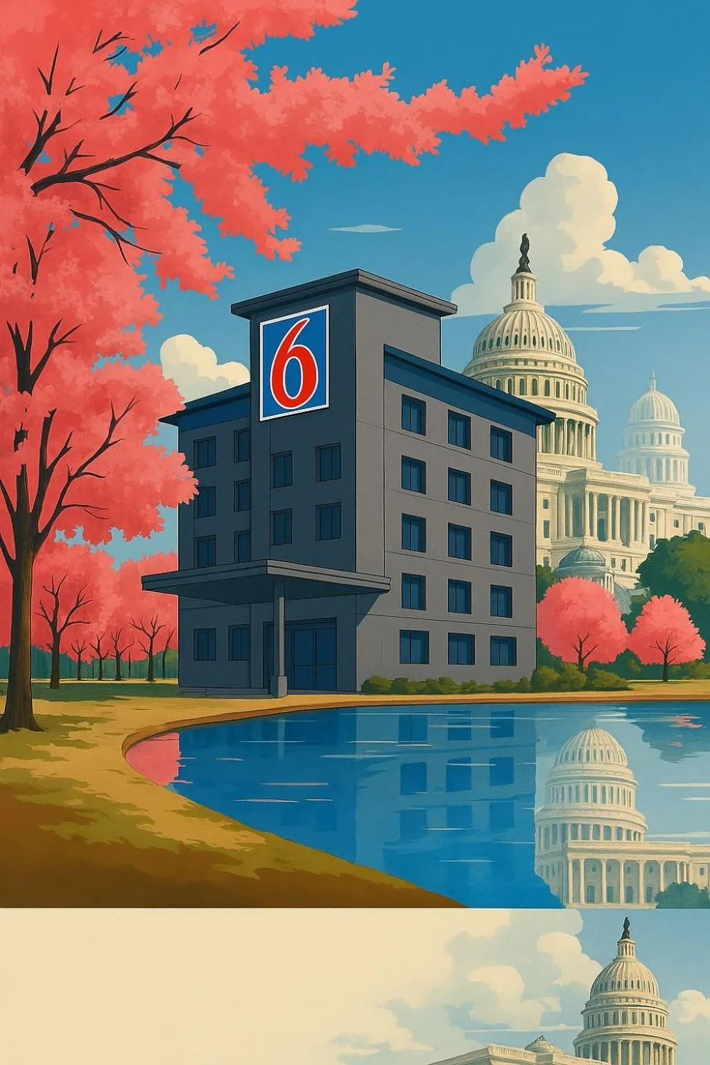 Property building in Motel 6-Springfield, DC - Washington Southwest