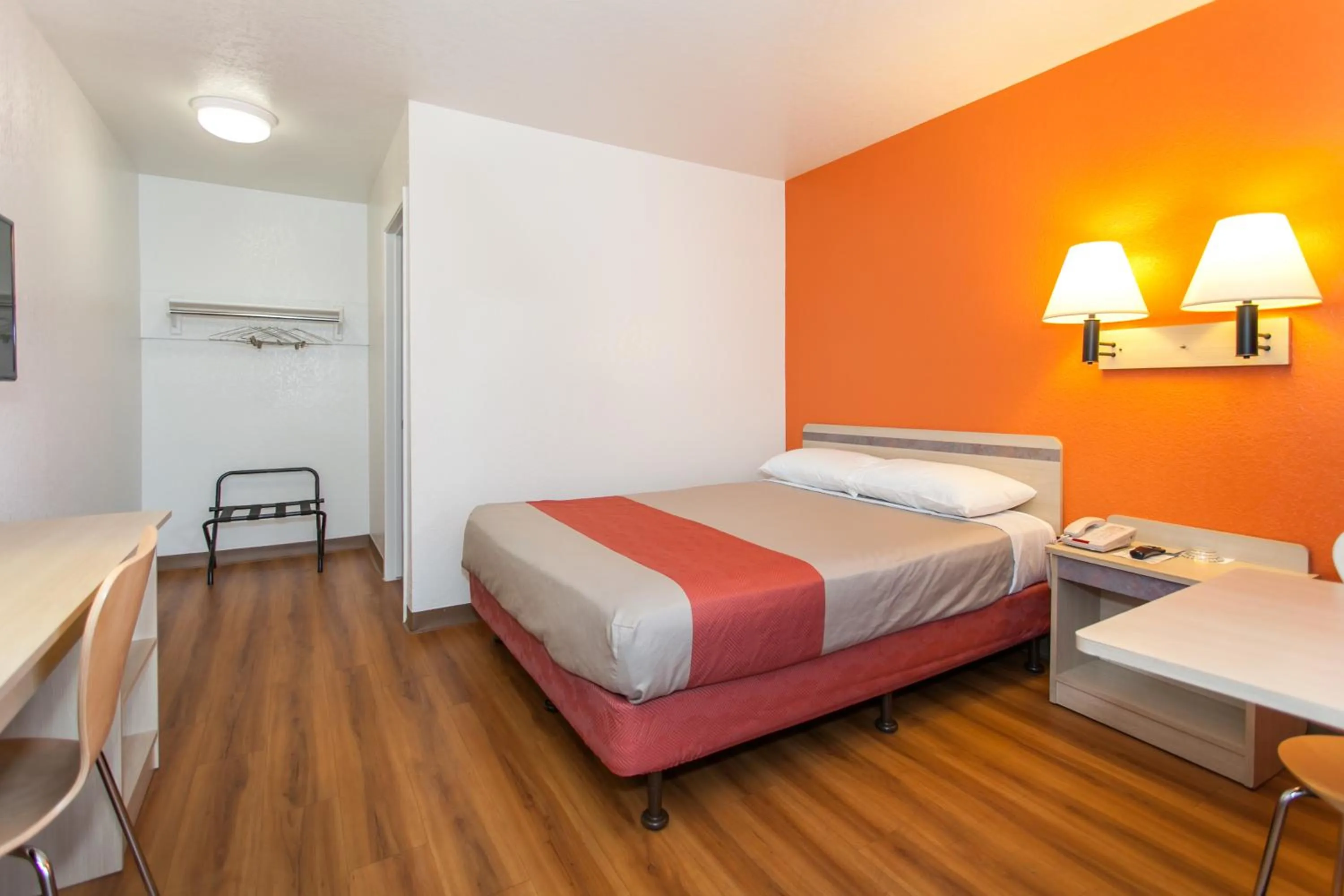 Bed in Motel 6-Rosemead, CA - Los Angeles