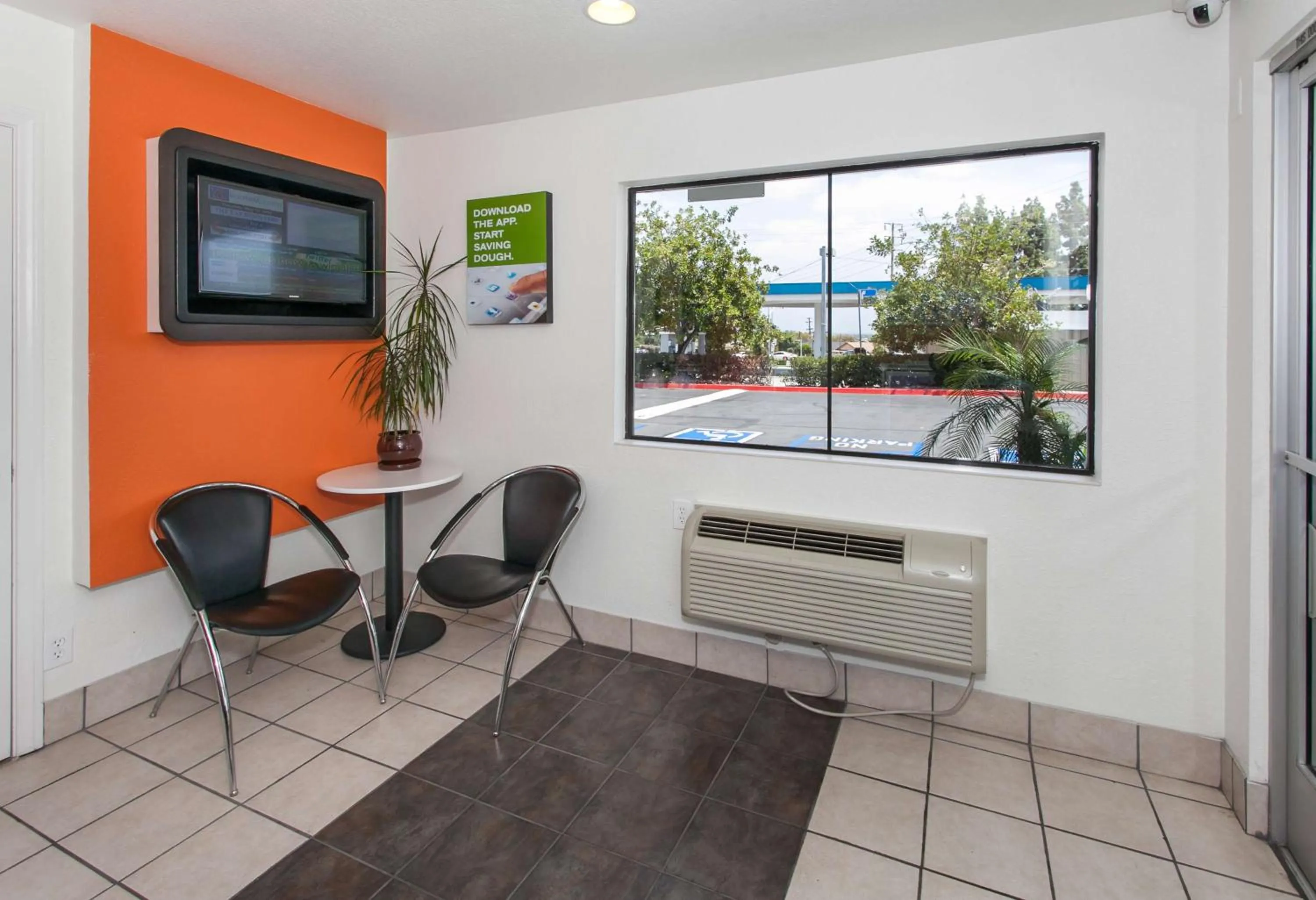 Communal lounge/ TV room in Motel 6-Rosemead, CA - Los Angeles