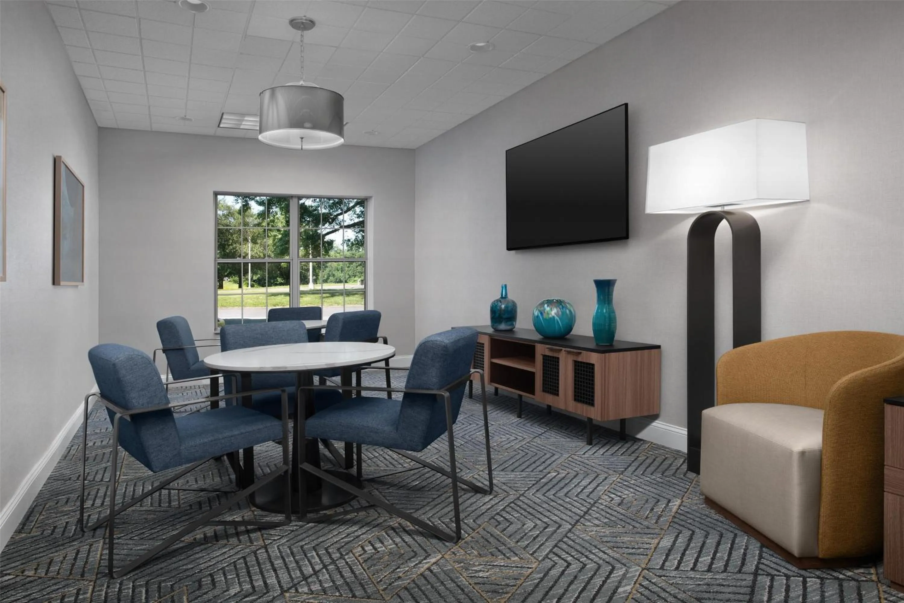 Meeting/conference room in Homewood Suites by Hilton Newark-Cranford