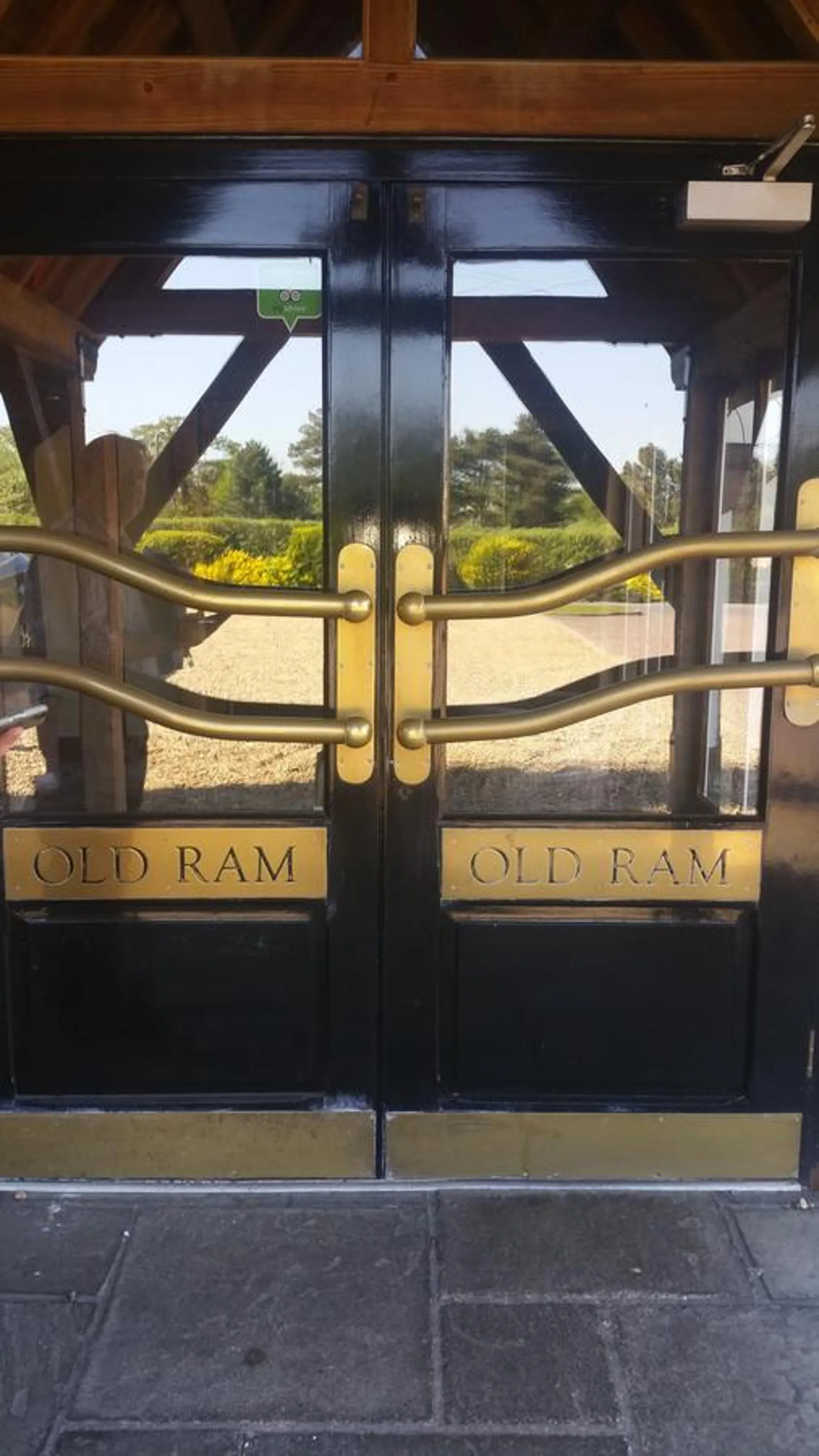 Facade/entrance in The Ram at Tivetshall