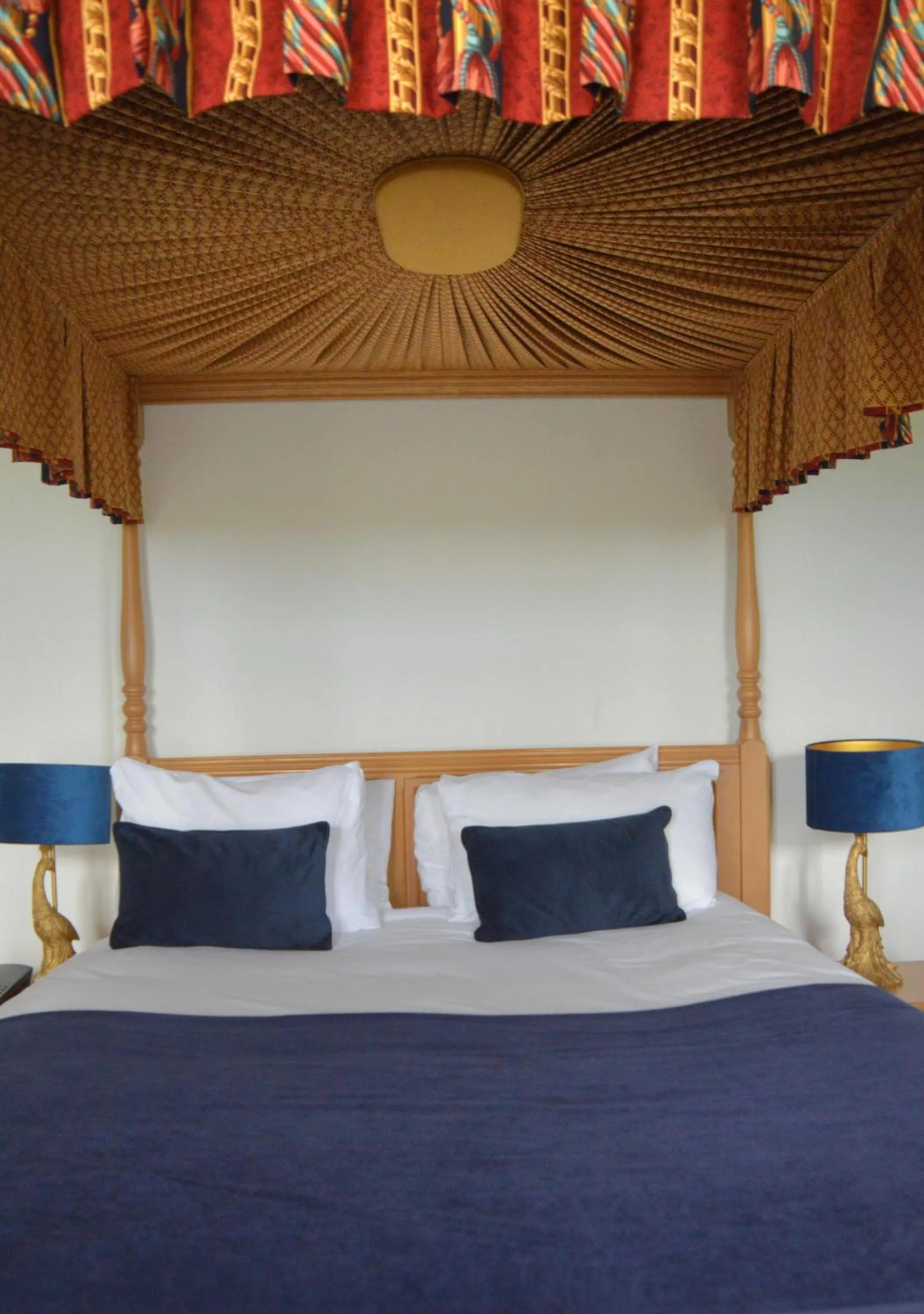 Bed in The Ram at Tivetshall