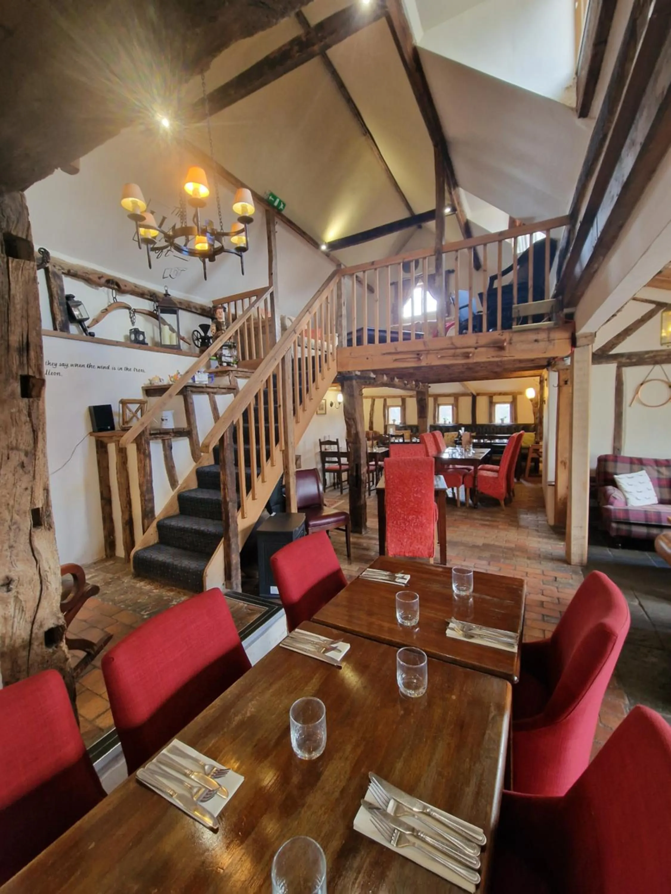 Restaurant/places to eat in The Ram at Tivetshall