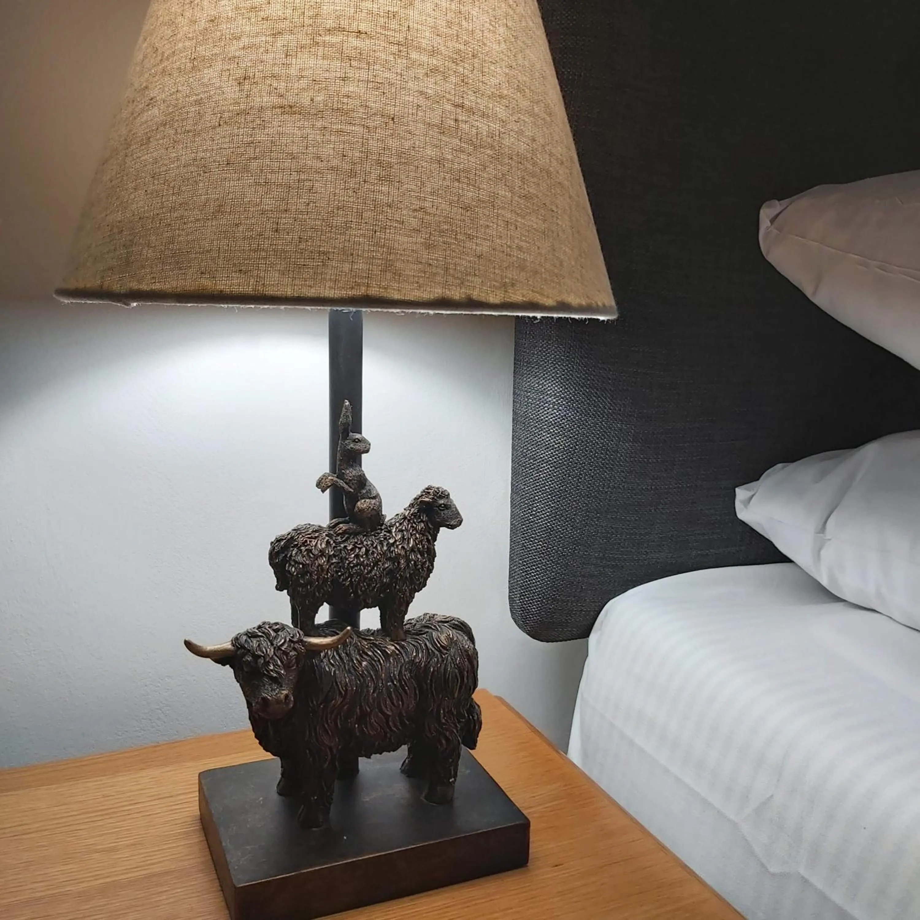 Bed in The Ram at Tivetshall