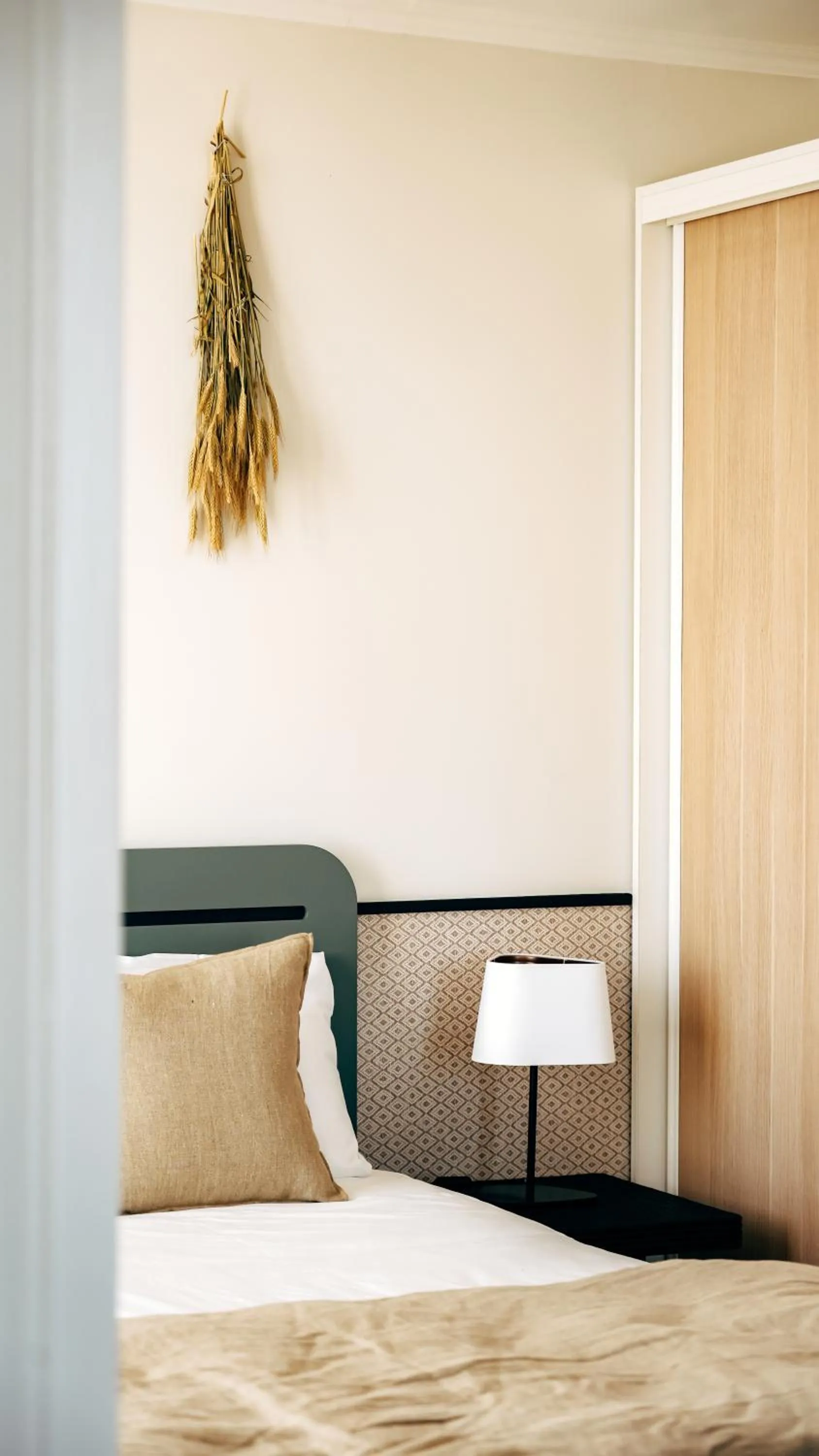 Bed in Hôtel De La Marine