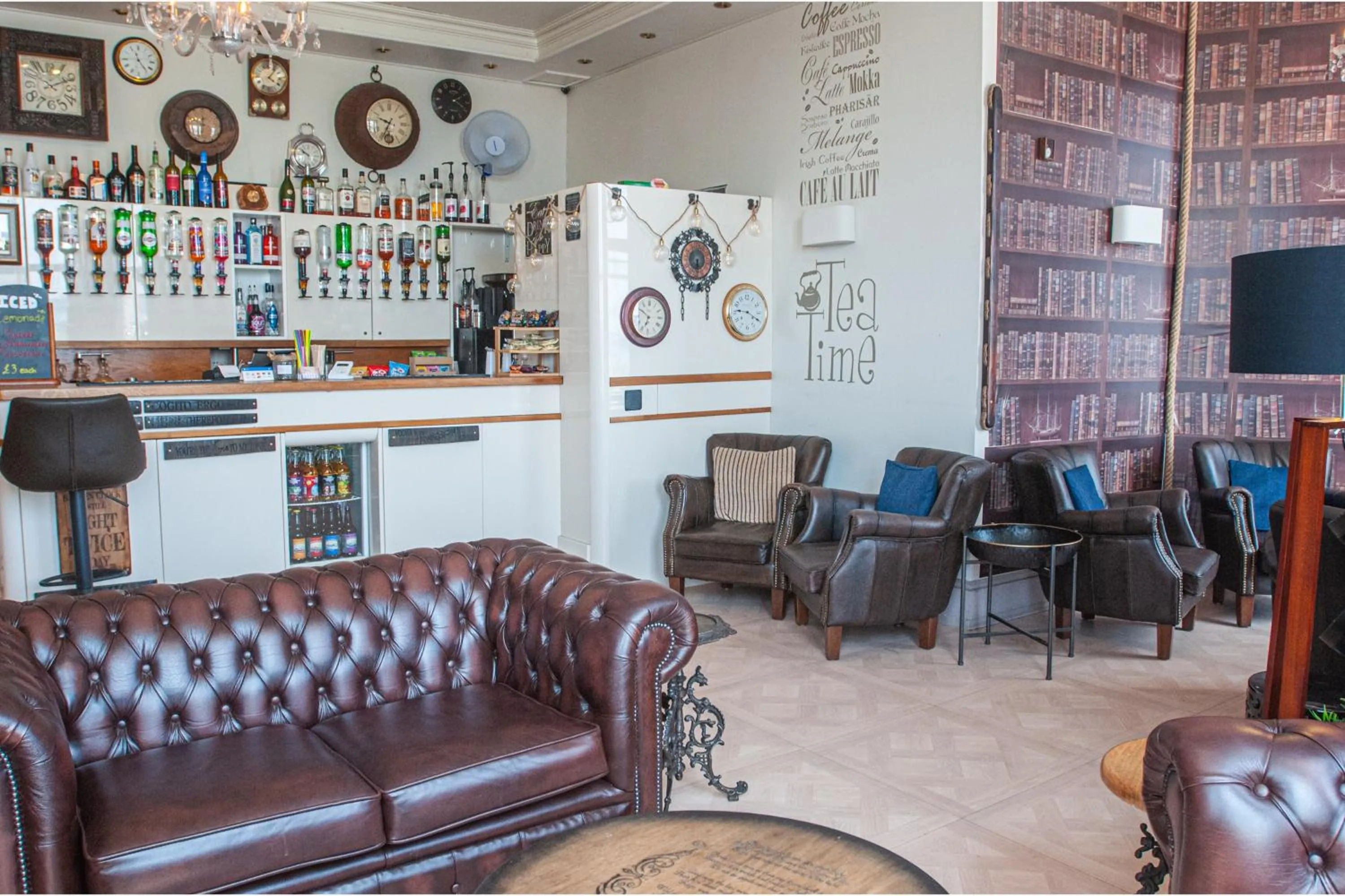 Lobby or reception in The Belgrave Hotel Tenby