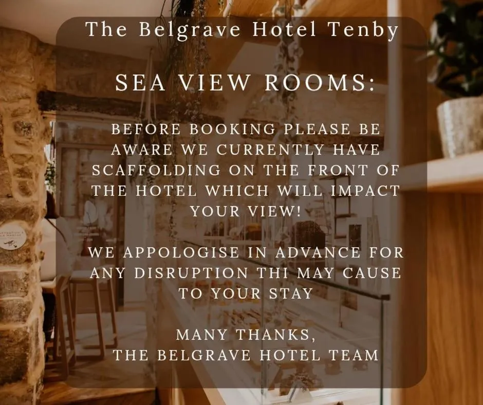 Standard Family of 4 room with view in The Belgrave Hotel Tenby