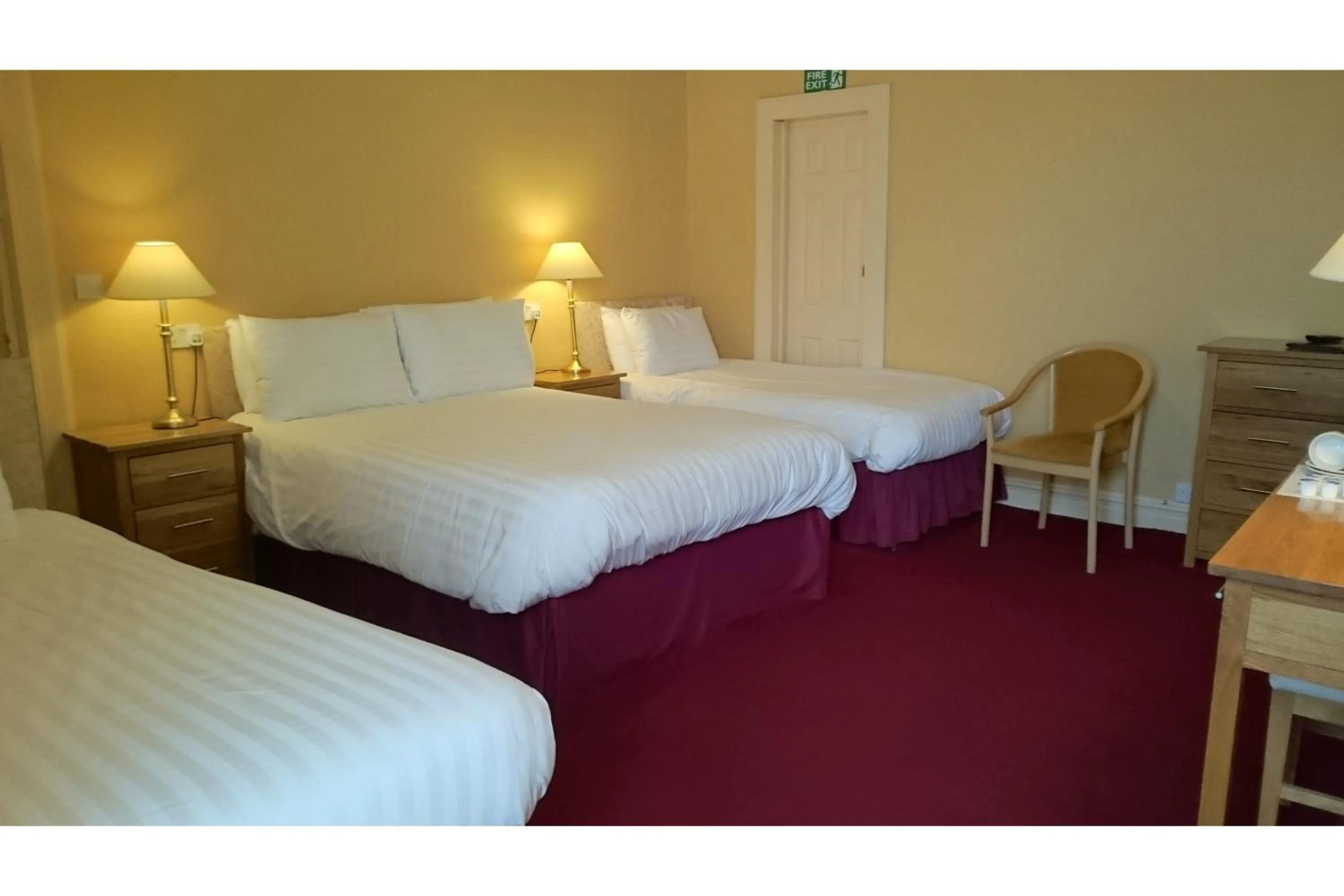 Bedroom, Bed in The Belgrave Hotel Tenby