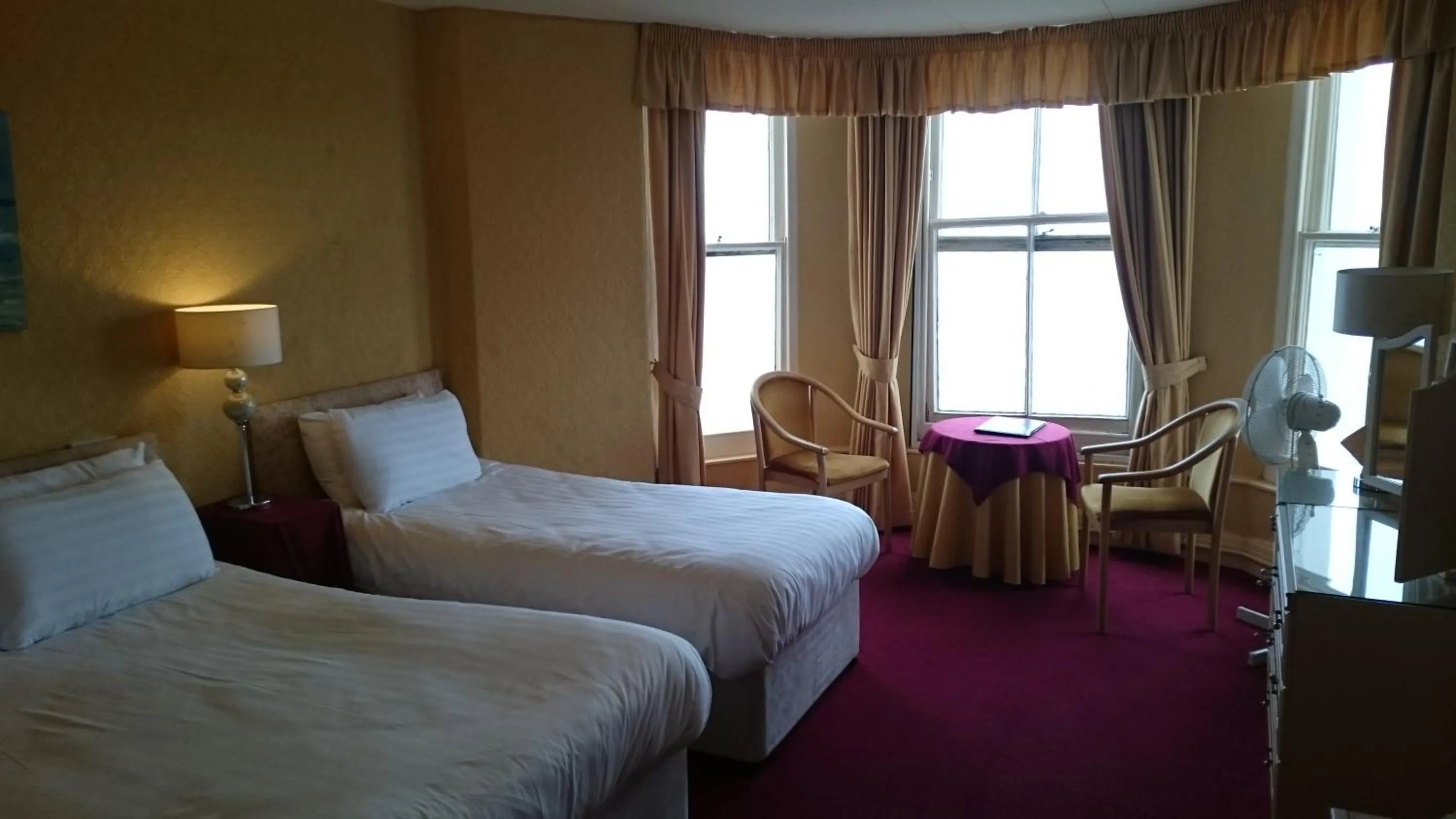 Bedroom, Bed in The Belgrave Hotel Tenby