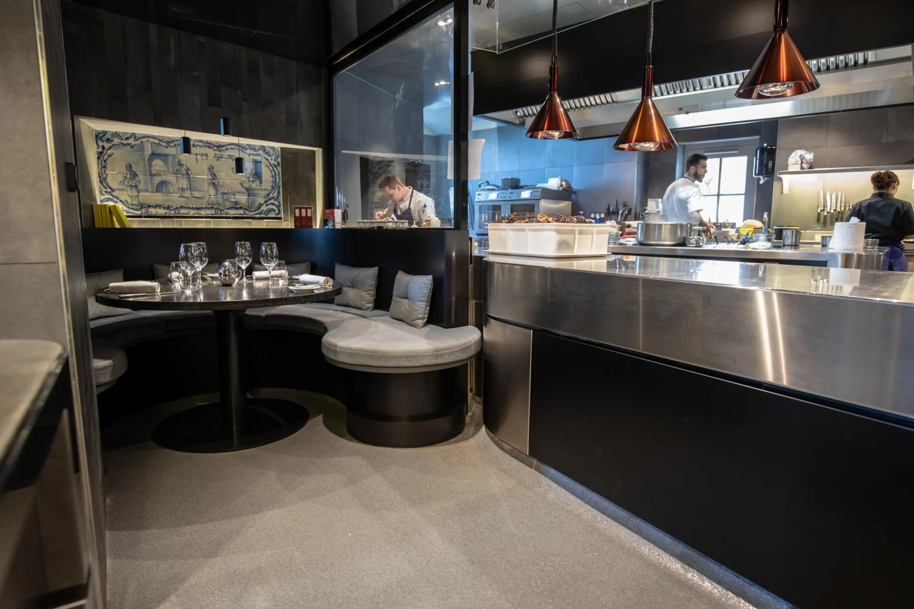 kitchen in Château de Mercuès