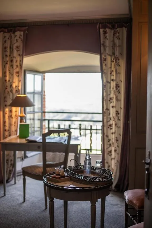 View (from property/room) in Château de Mercuès