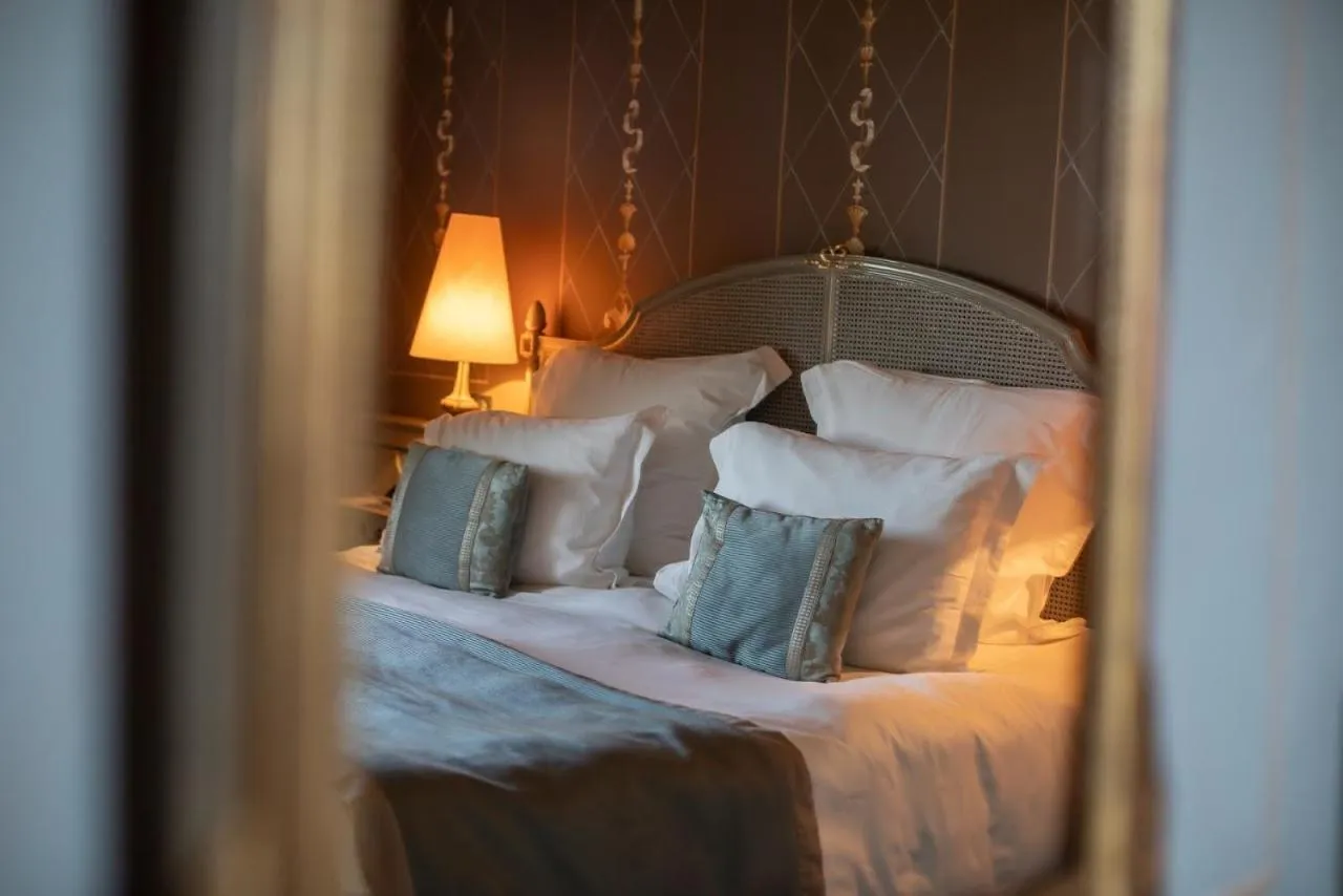 Bed in Château de Mercuès