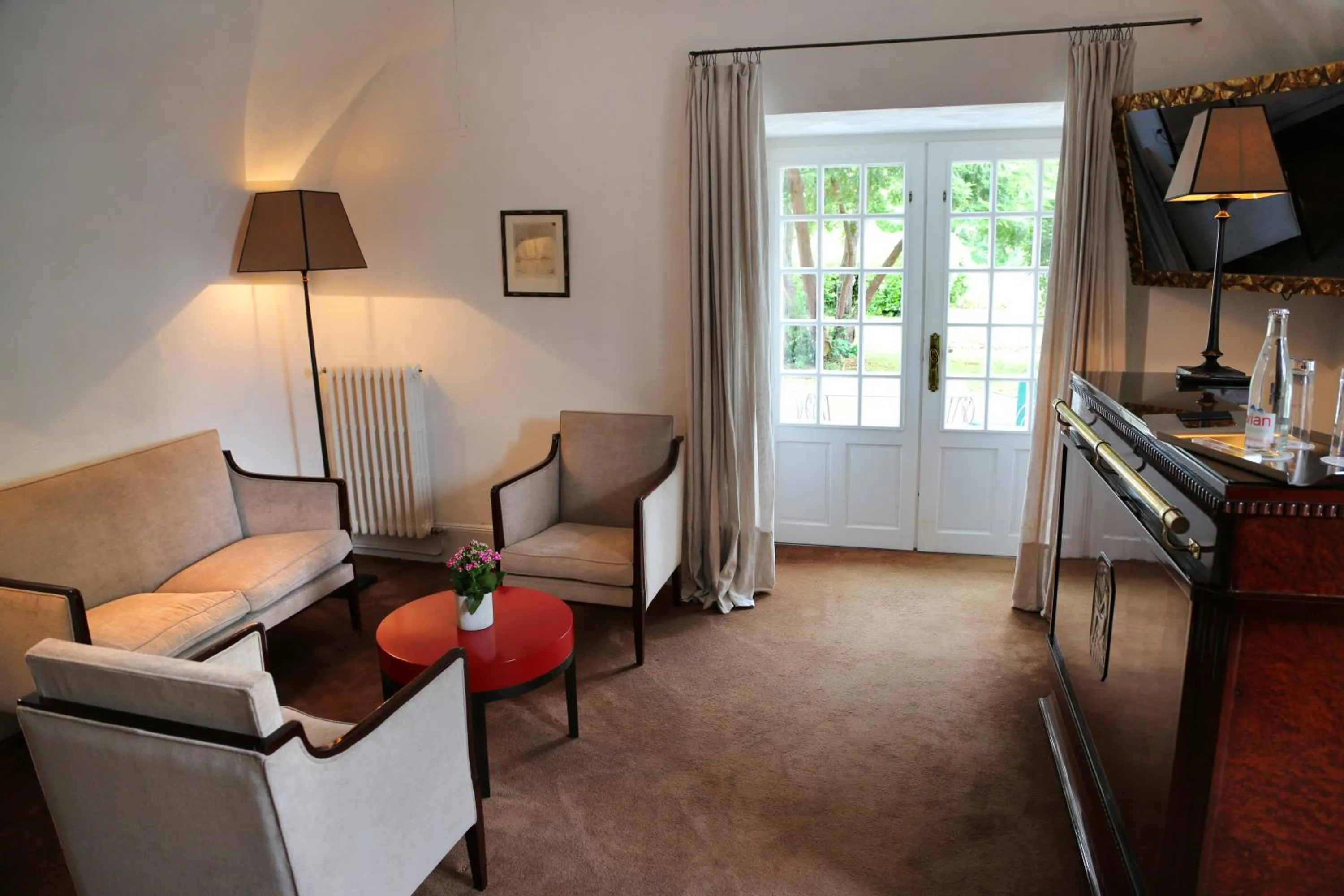 Living room in Château de Mercuès