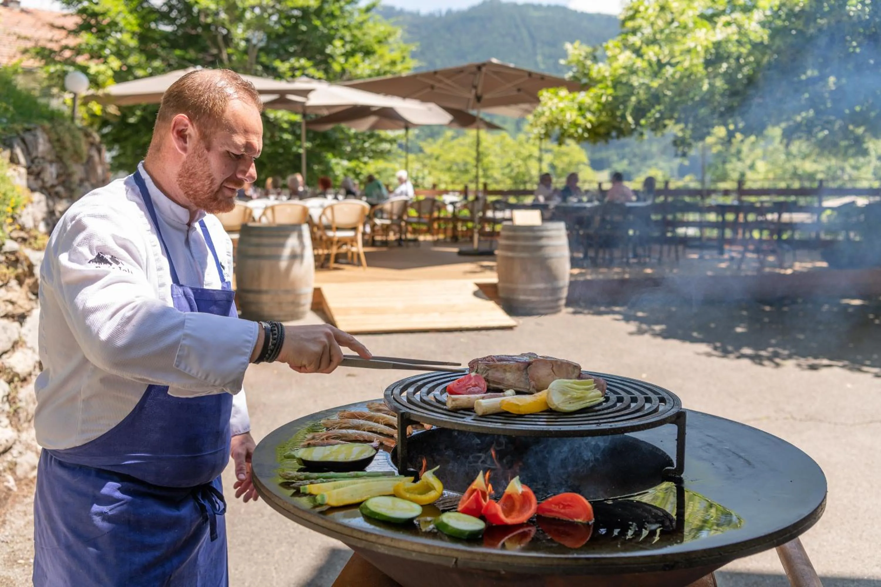 Restaurant/places to eat in Hotel Le Bois Joli