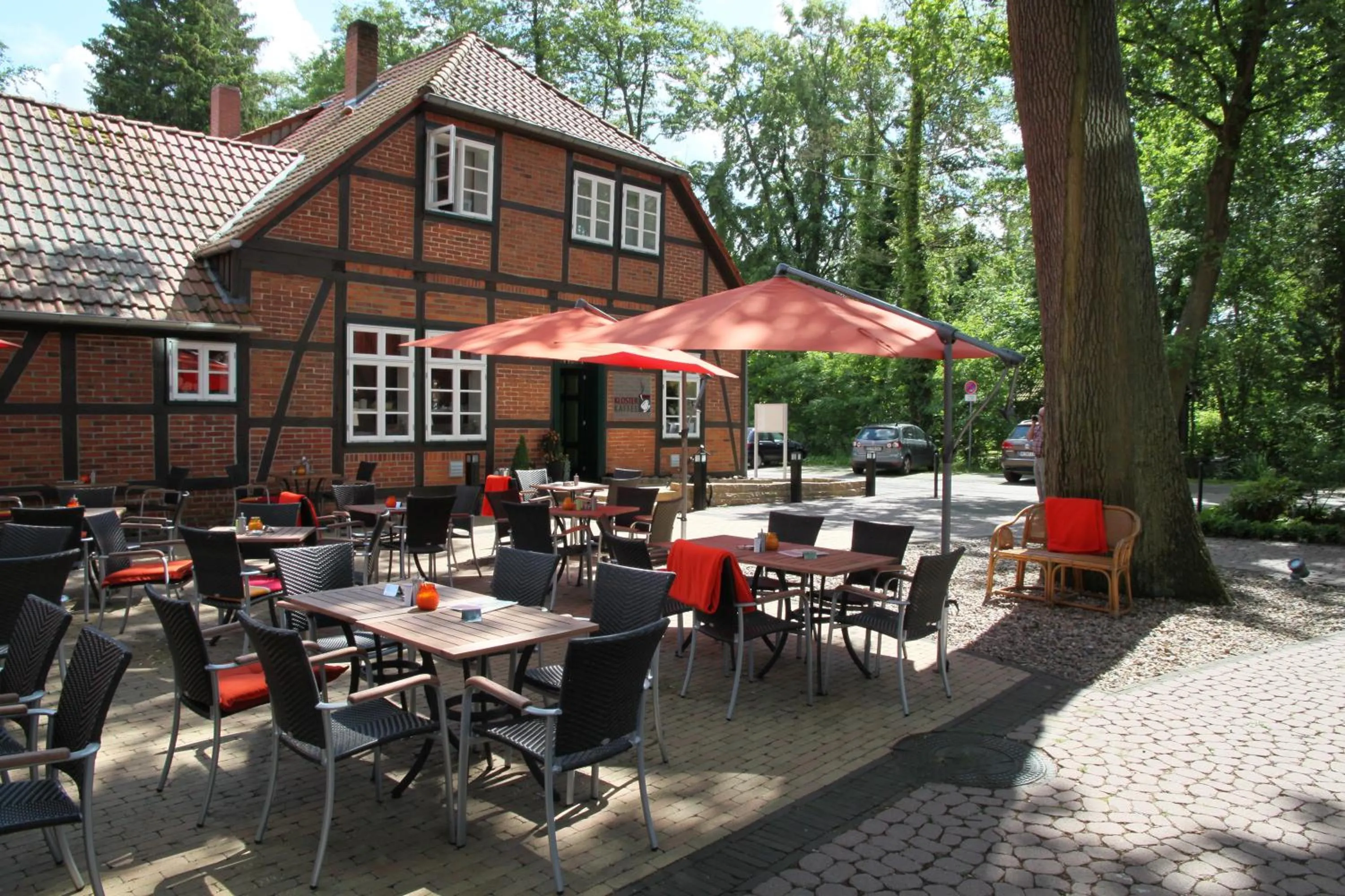 Patio in Hotel Am Kloster