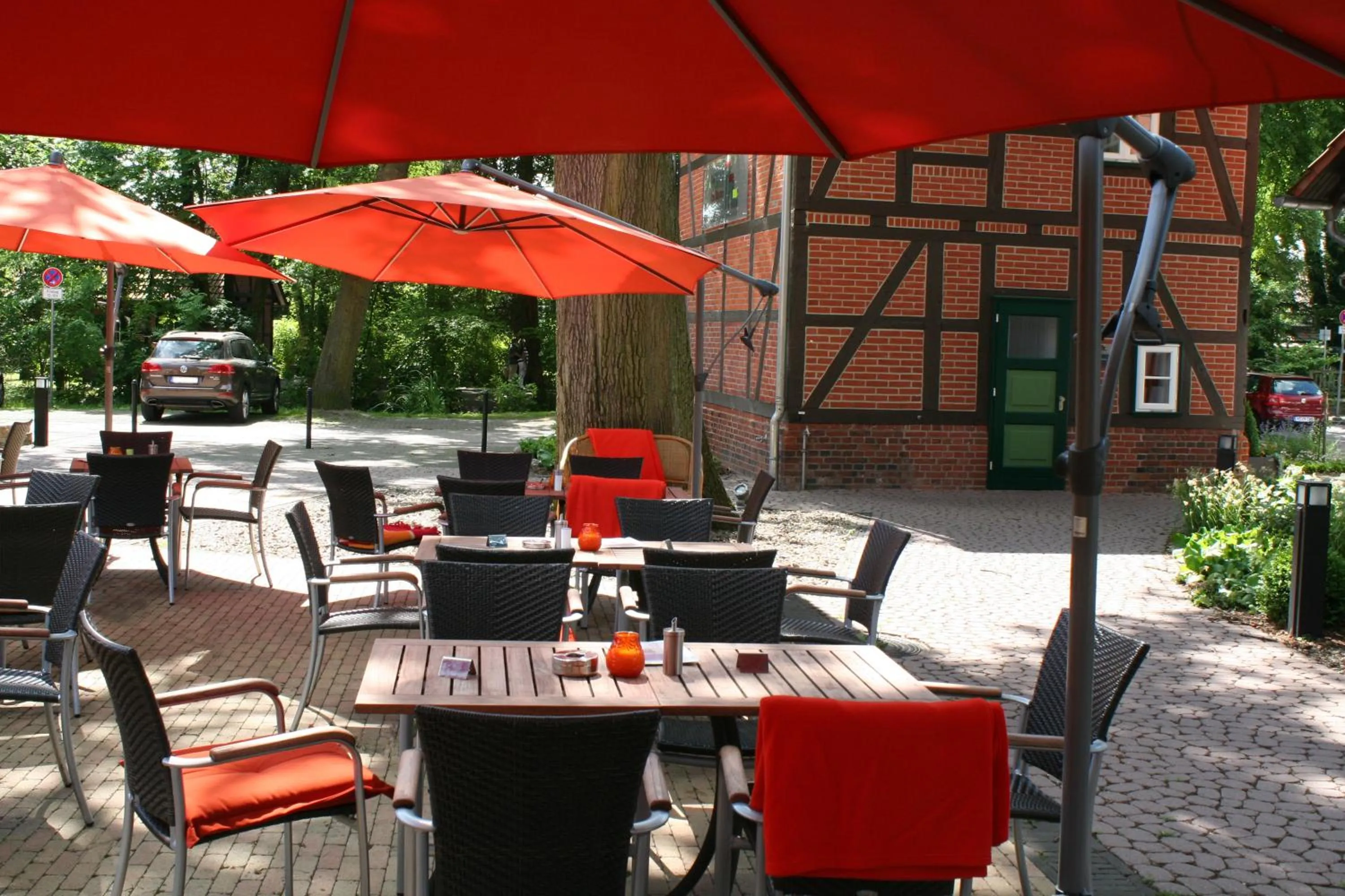 Patio in Hotel Am Kloster