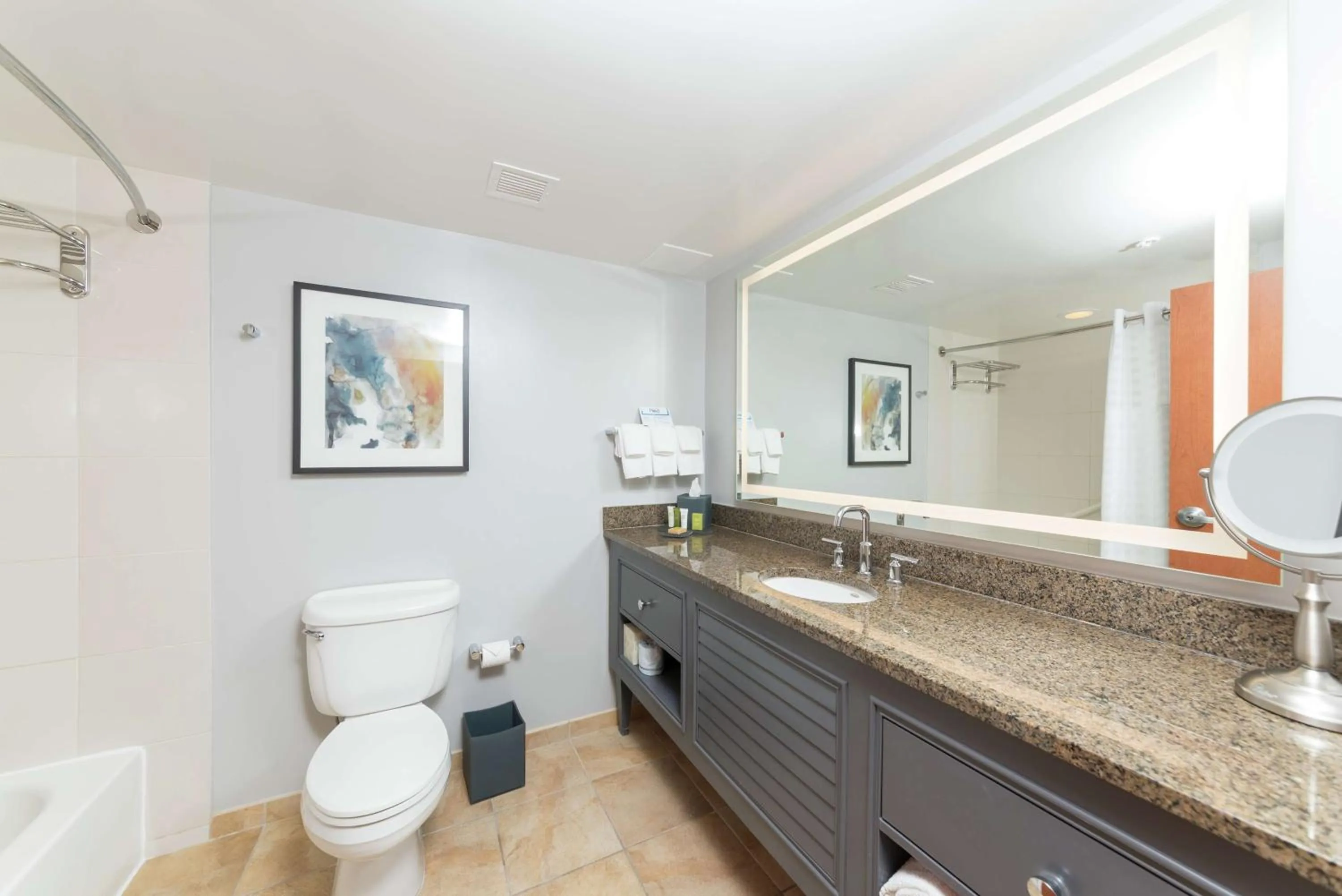 Bathroom in Hilton Melbourne Beach Oceanfront