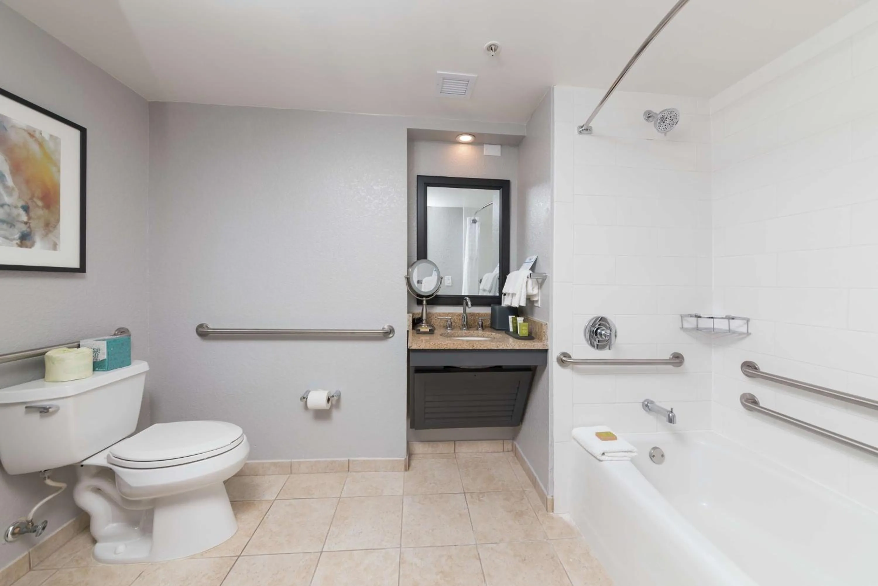 Bathroom in Hilton Melbourne Beach Oceanfront