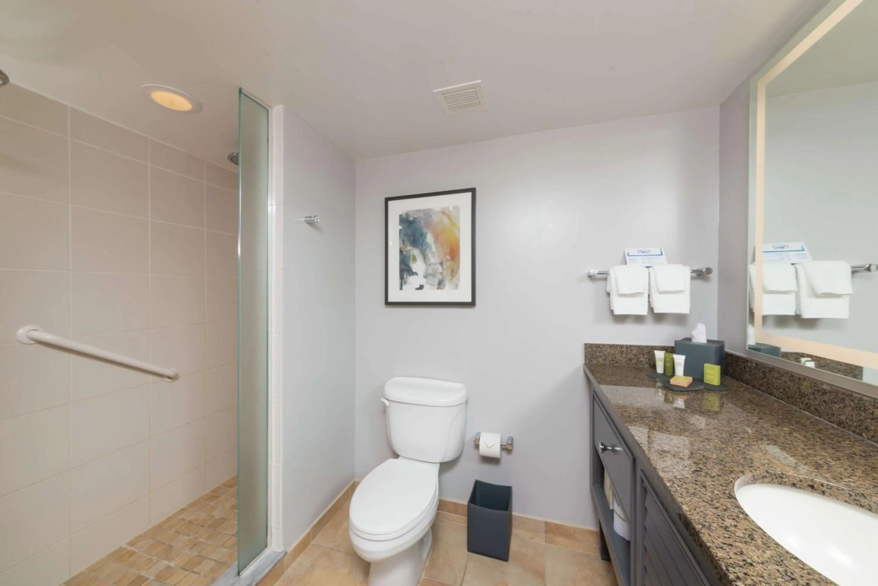 Bathroom in Hilton Melbourne Beach Oceanfront