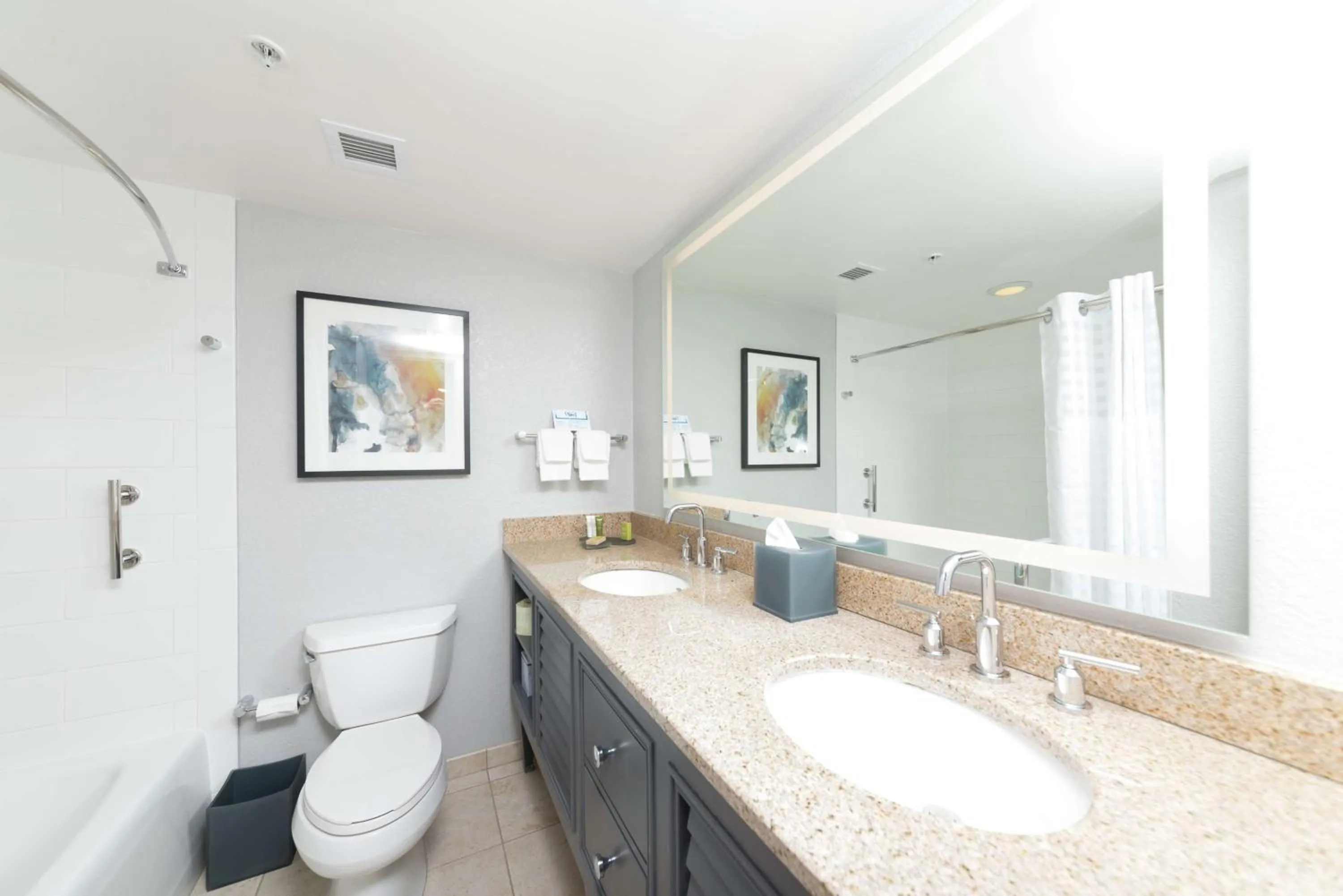 Bathroom in Hilton Melbourne Beach Oceanfront