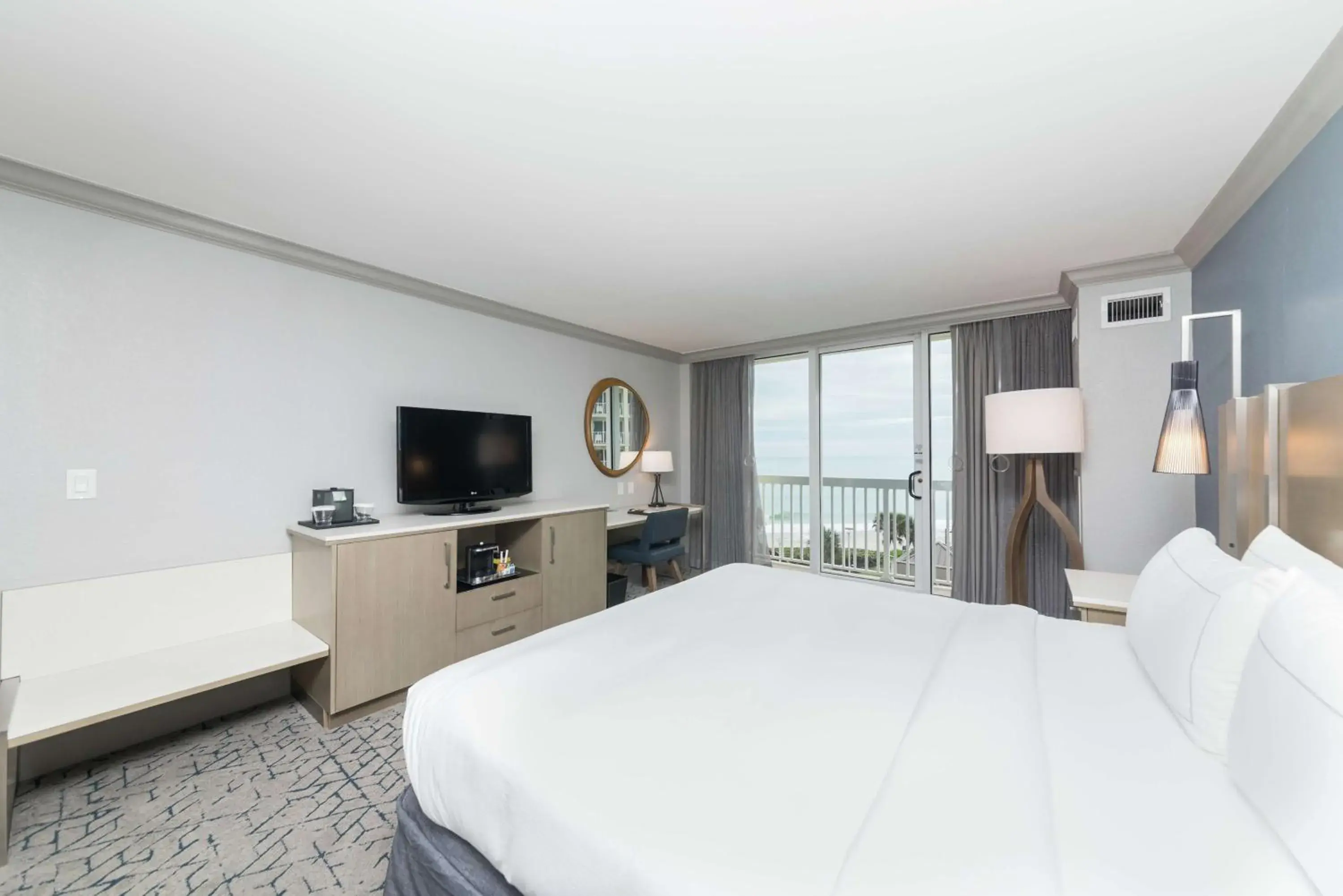 King Room - Oceanfront/Mobility and Hearing Access in Hilton Melbourne Beach Oceanfront King Room - Oceanfront/Mobility and Hearing Access in Hilton Melbourne Beach Oceanfront