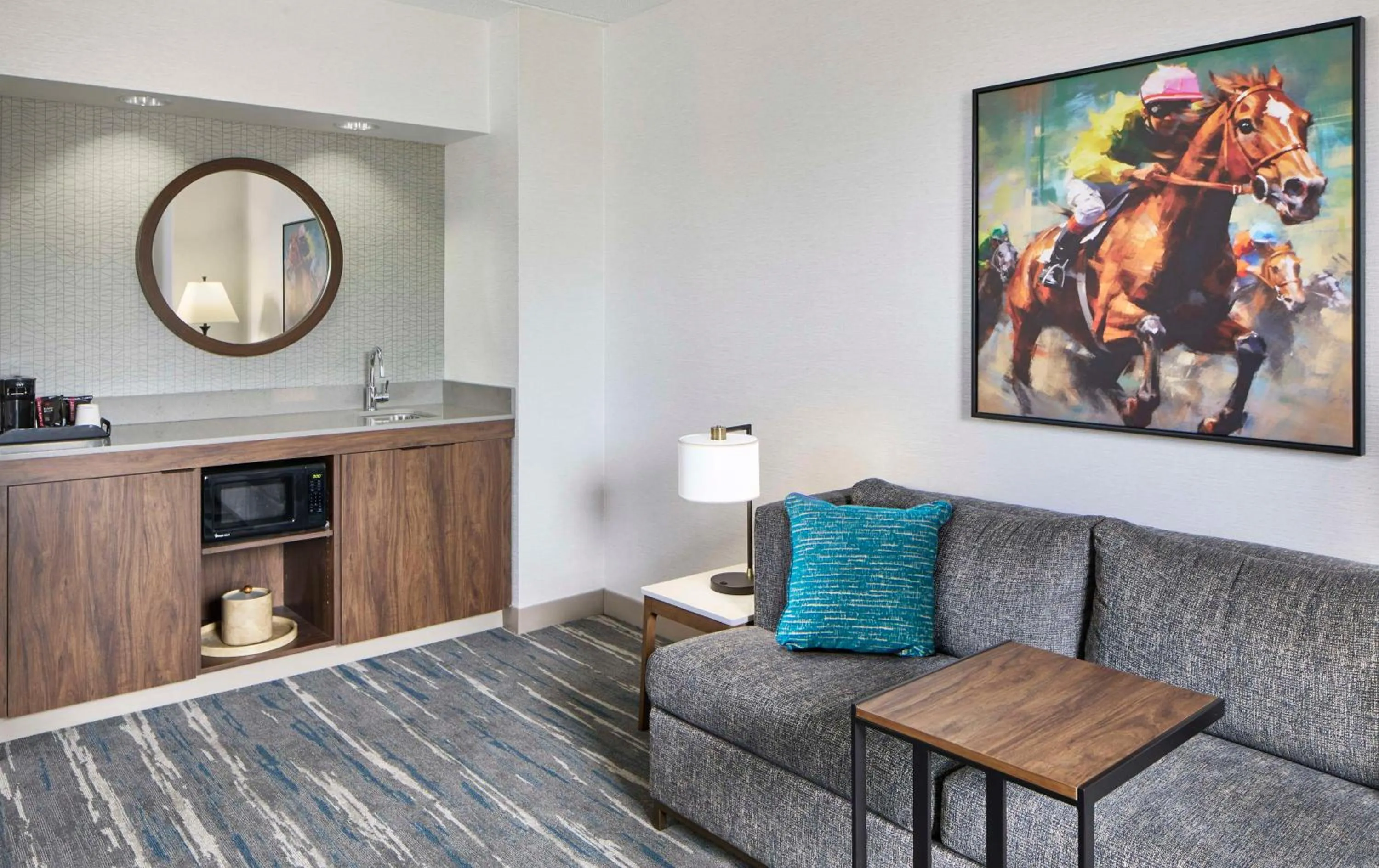 Photo of the whole room in Hampton Inn & Suites Saratoga Springs Downtown