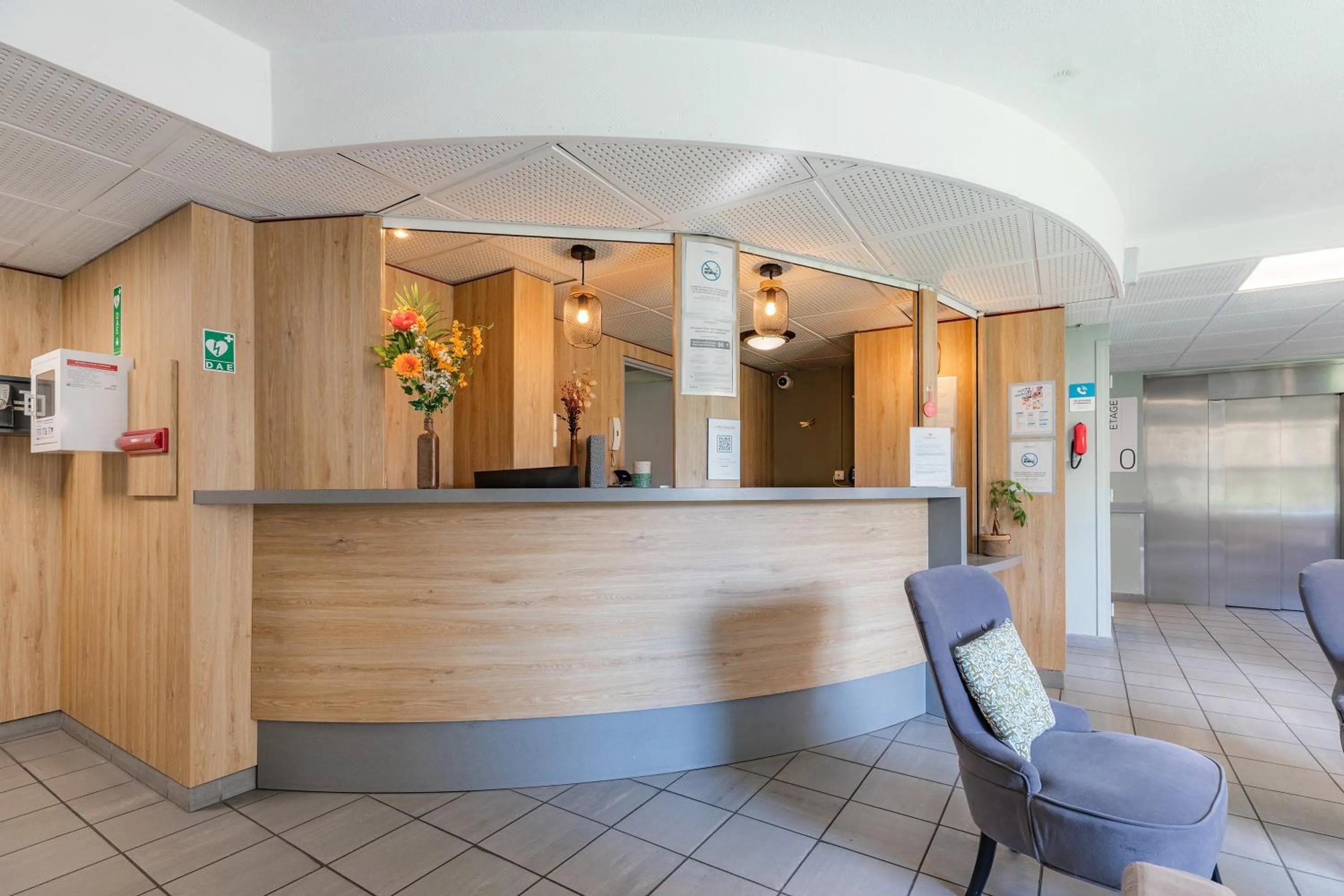 Lobby or reception in Appart'City Classic Lyon Villeurbanne