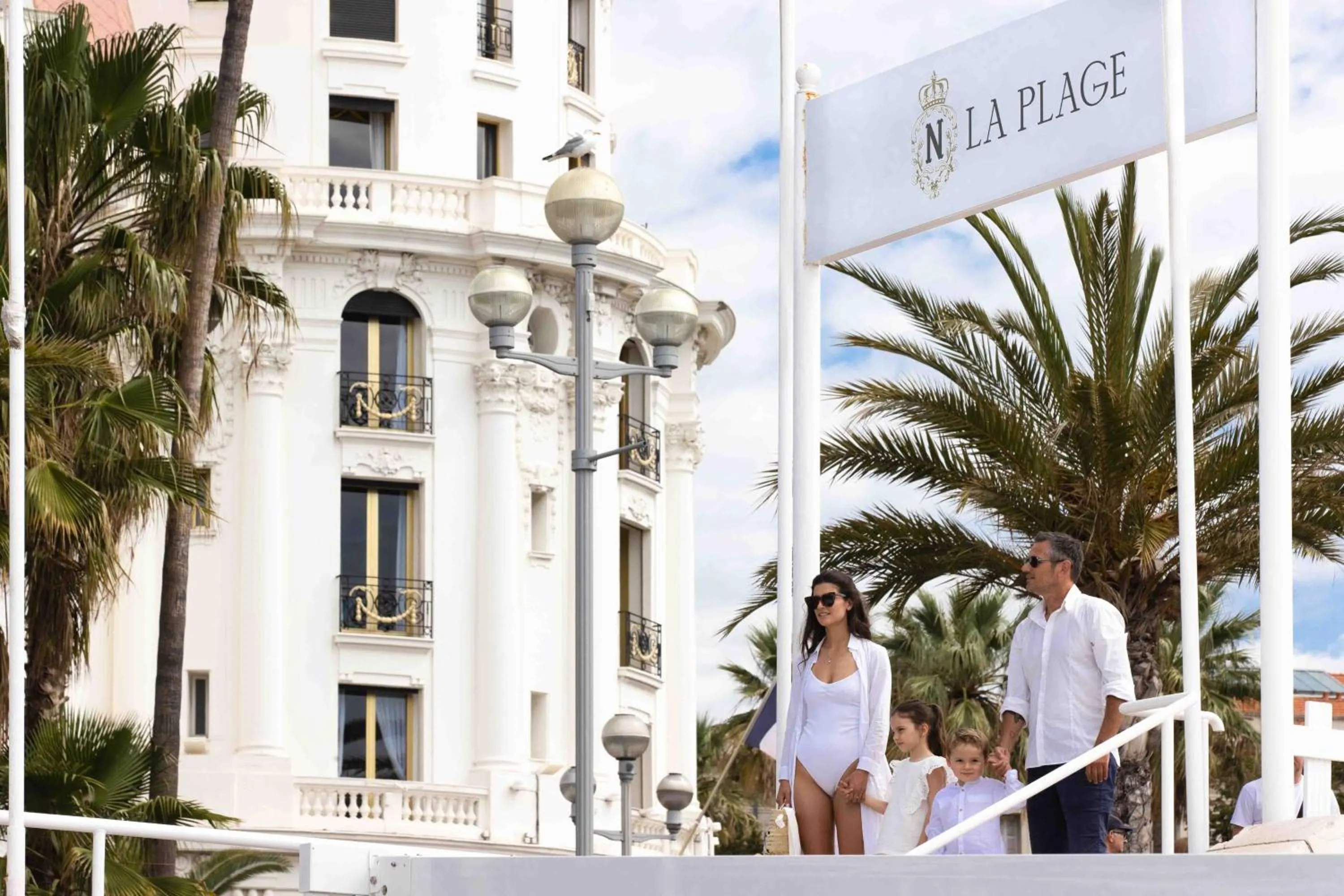 Beach in Hotel Le Negresco