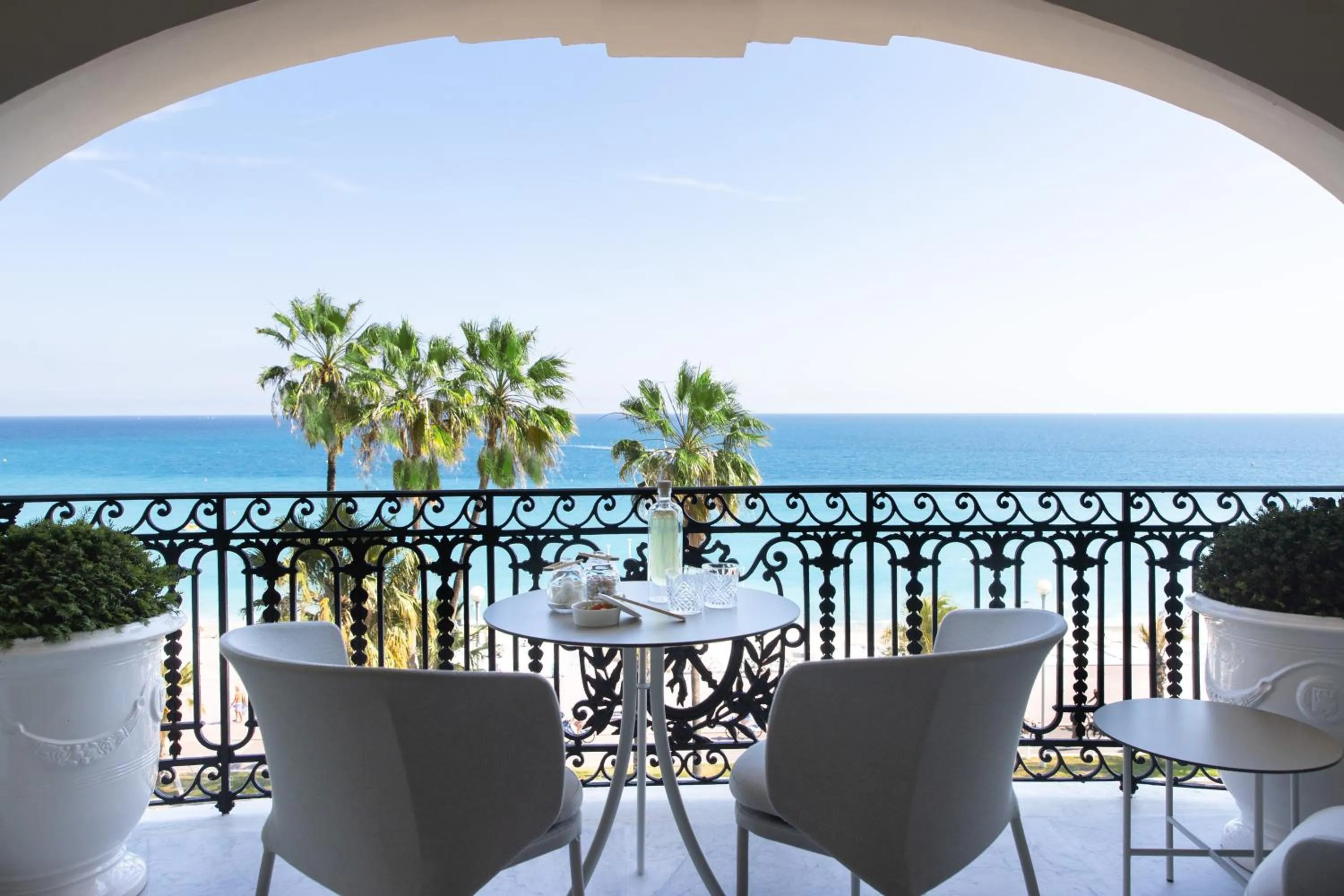 Balcony/Terrace in Hotel Le Negresco