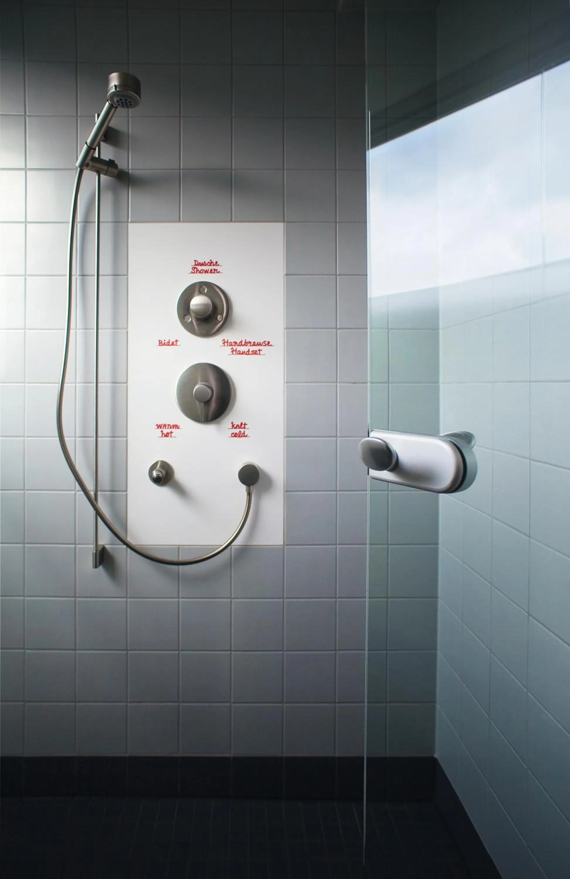 Shower in Casa Camper Berlin