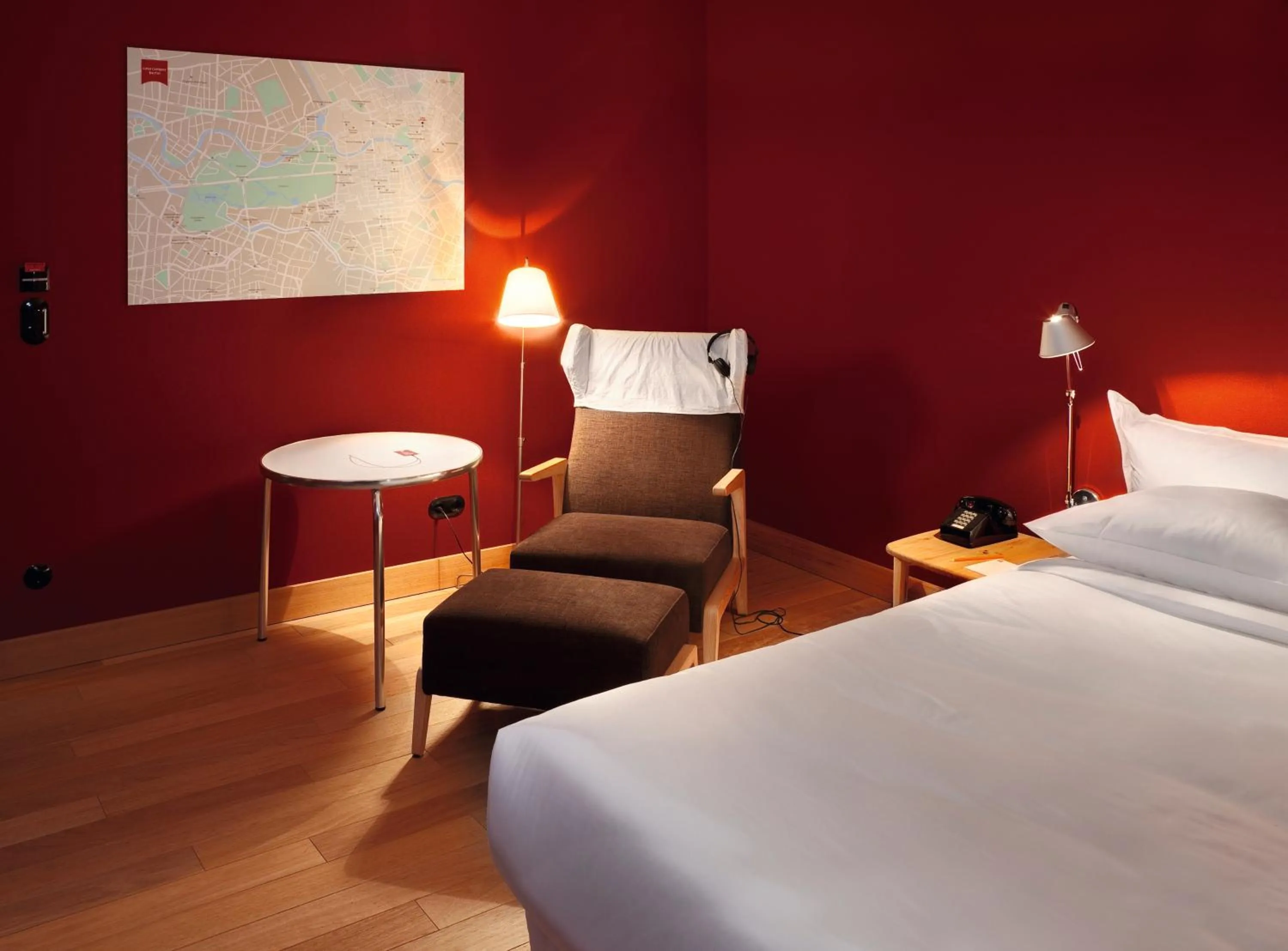 Decorative detail, Bed in Casa Camper Berlin