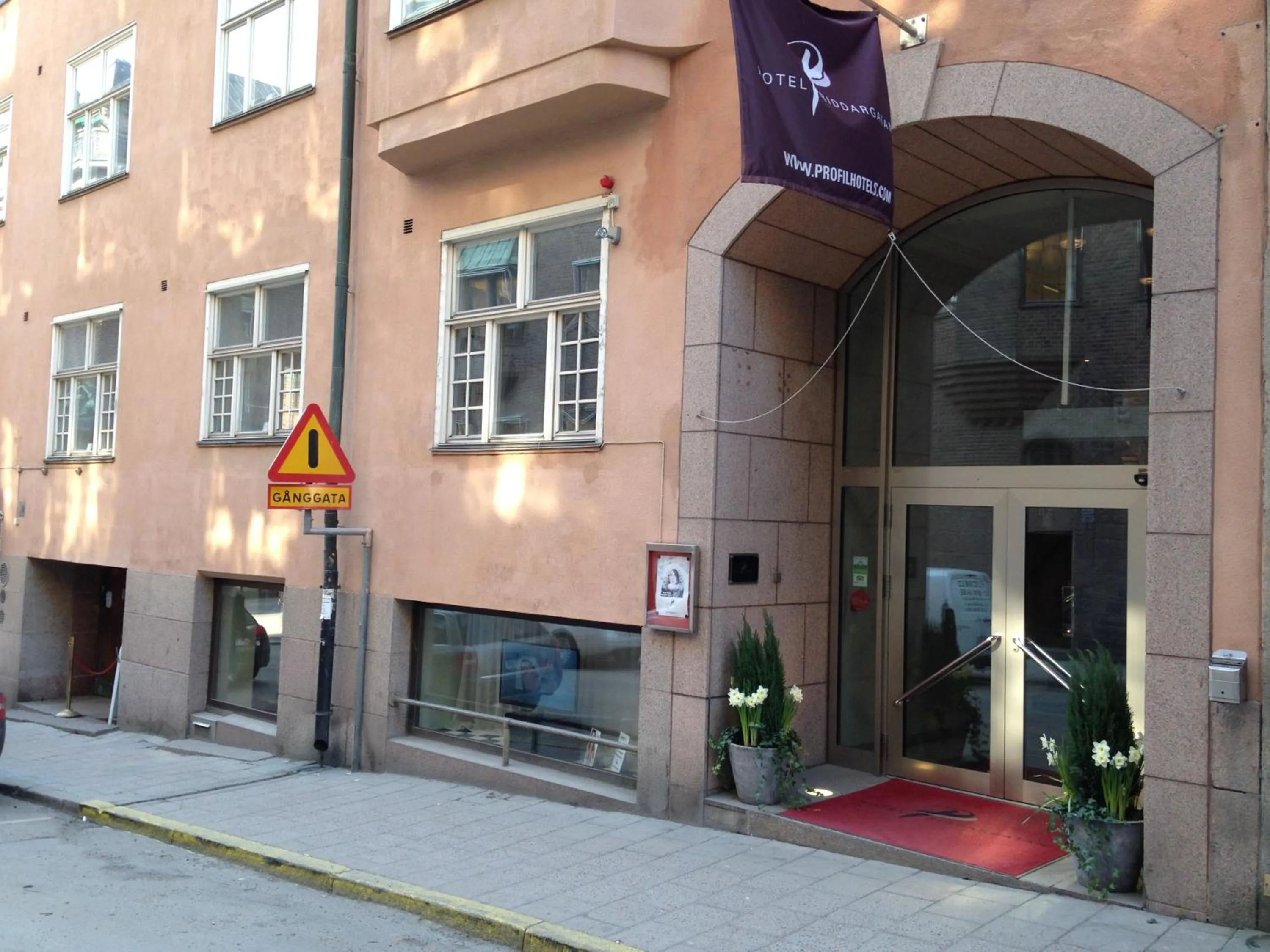 Property building in ProfilHotels Riddargatan