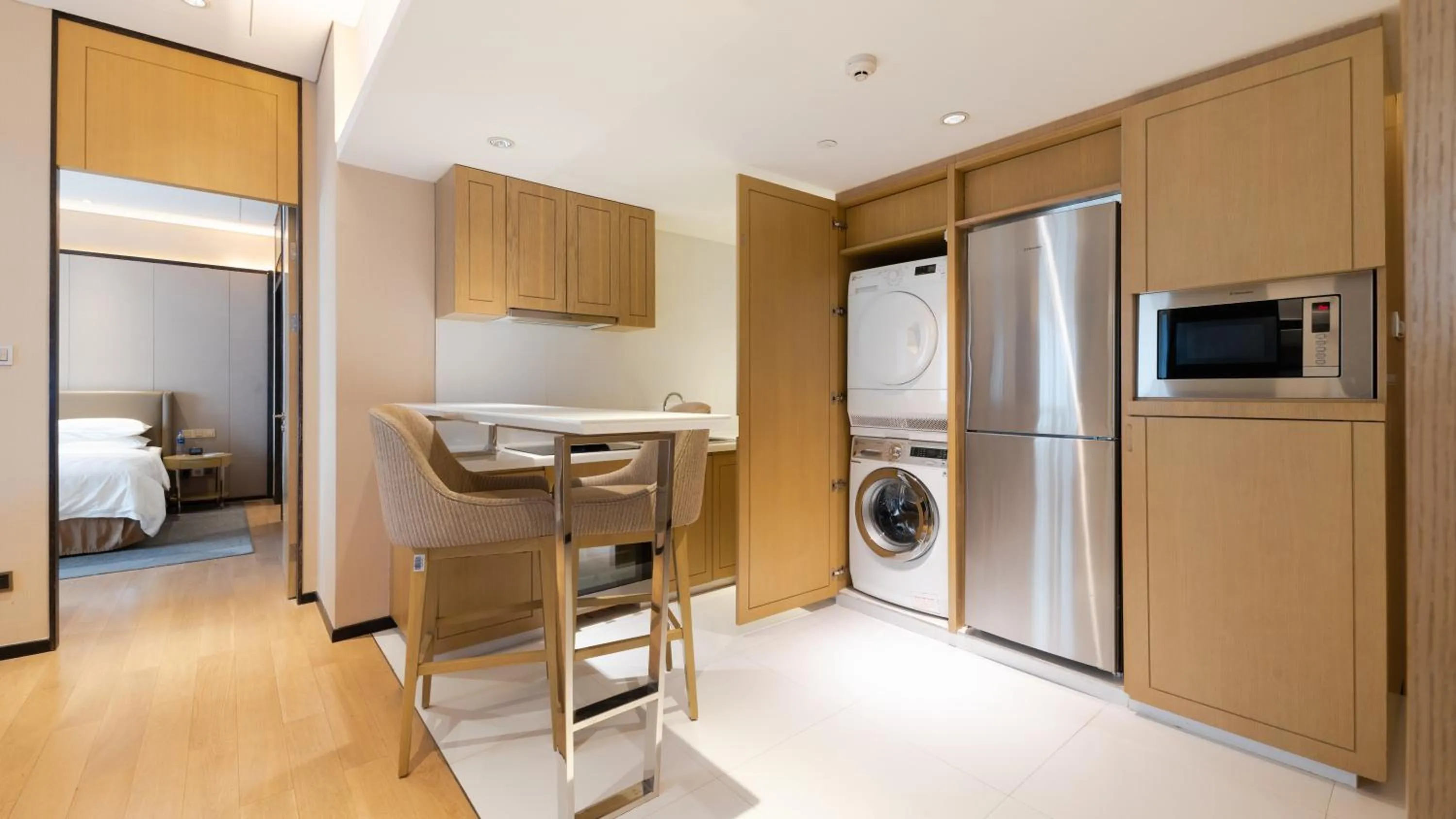 Kitchen or kitchenette in Pan Pacific Xiamen