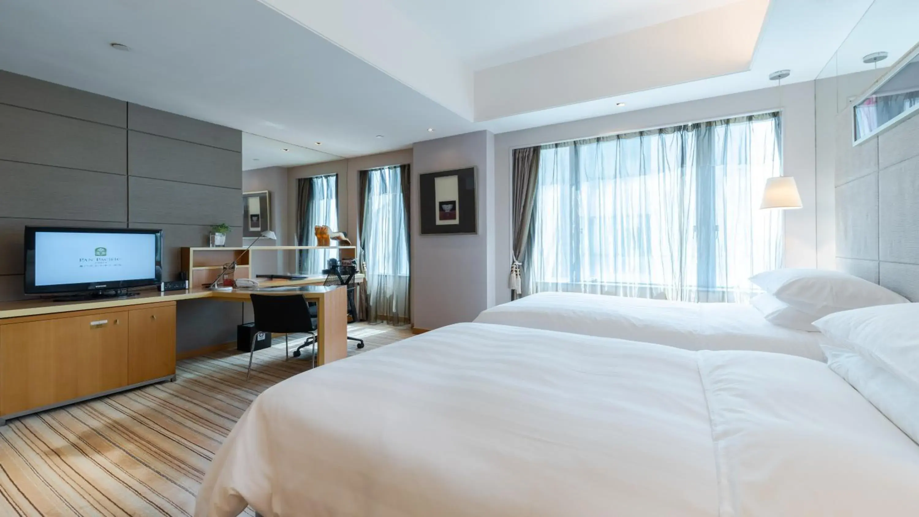 Pacific Club Twin Room in Pan Pacific Xiamen(Near the Ferry to Gulang Island and Metro Station) Pacific Club Twin Room in Pan Pacific Xiamen(Near the Ferry to Gulang Island and Metro Station)