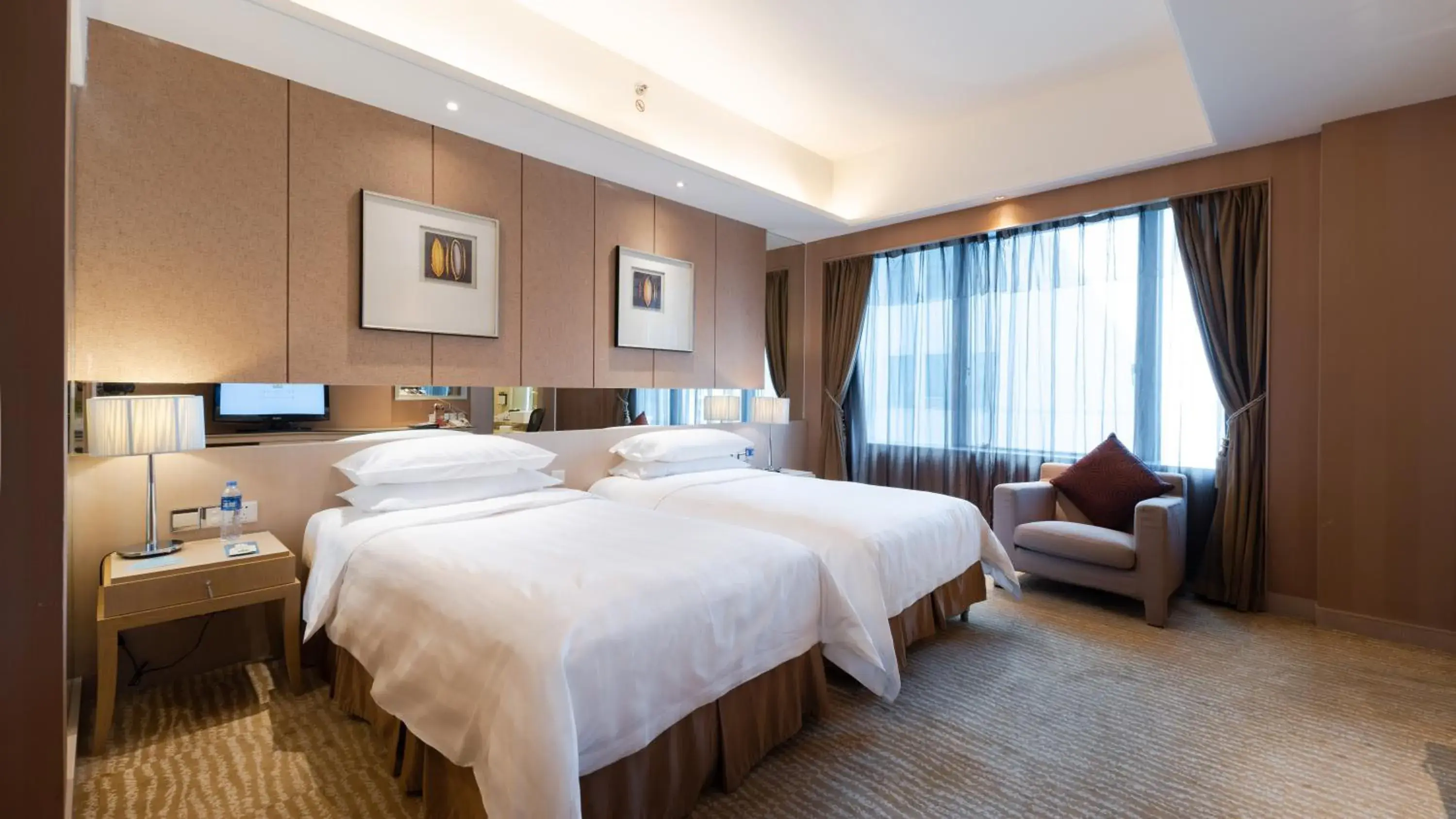 Deluxe Twin Room in Pan Pacific Xiamen(Near the Ferry to Gulang Island and Metro Station) Deluxe Twin Room in Pan Pacific Xiamen(Near the Ferry to Gulang Island and Metro Station)
