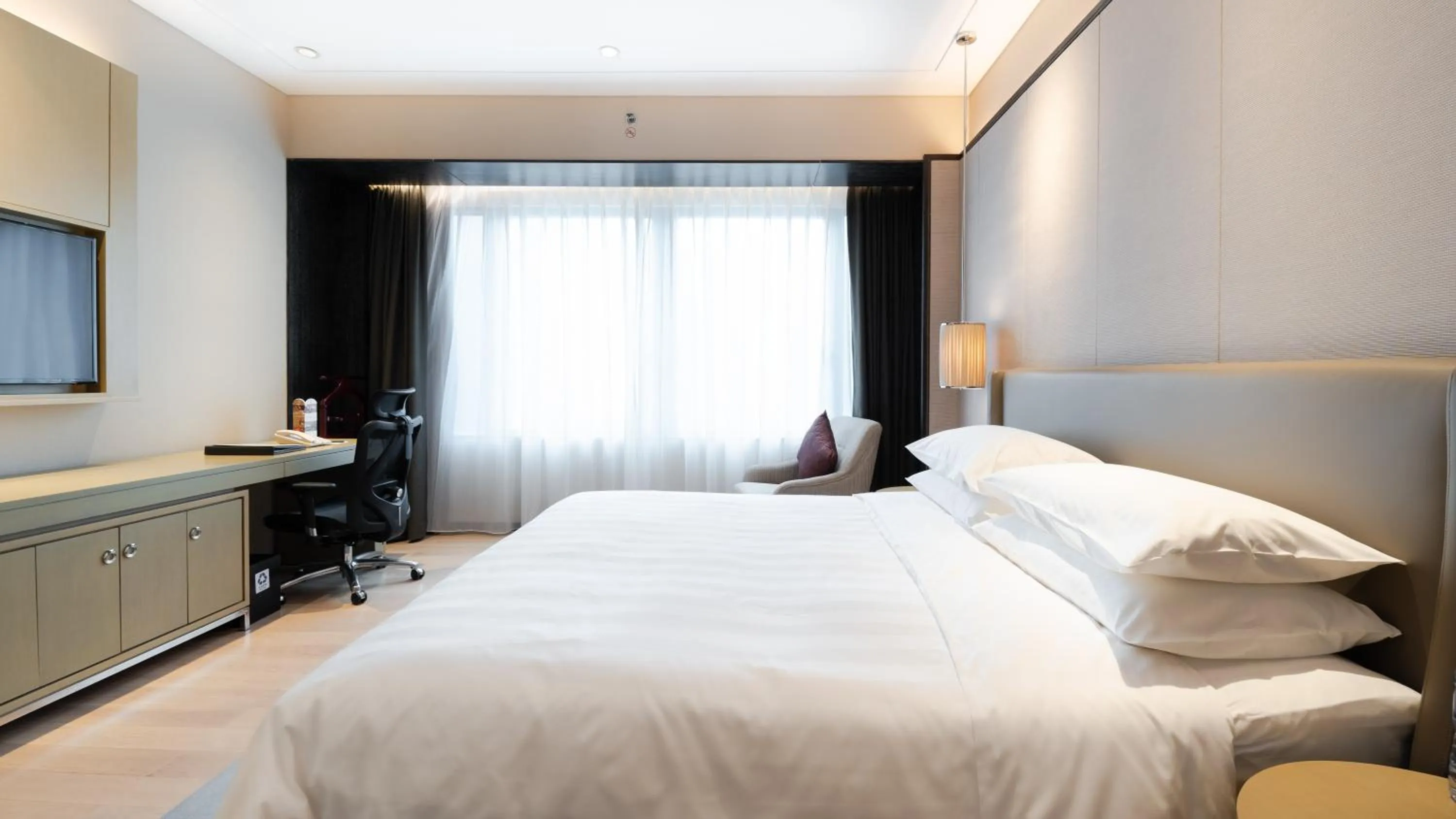 Bedroom, Bed in Pan Pacific Xiamen